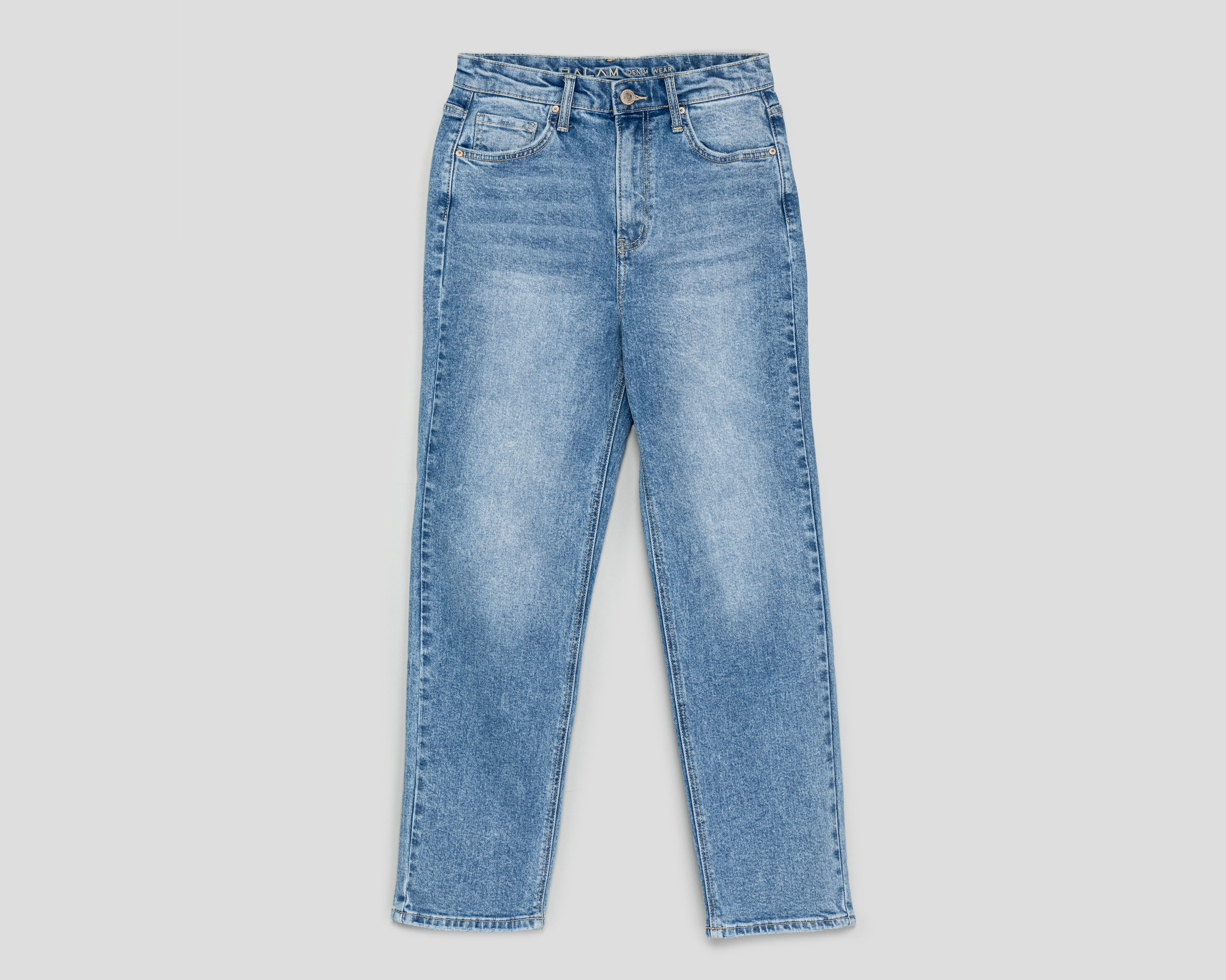 Foto 2 pulgar | Foto 1 | Jeans Straight Balam Juvenil