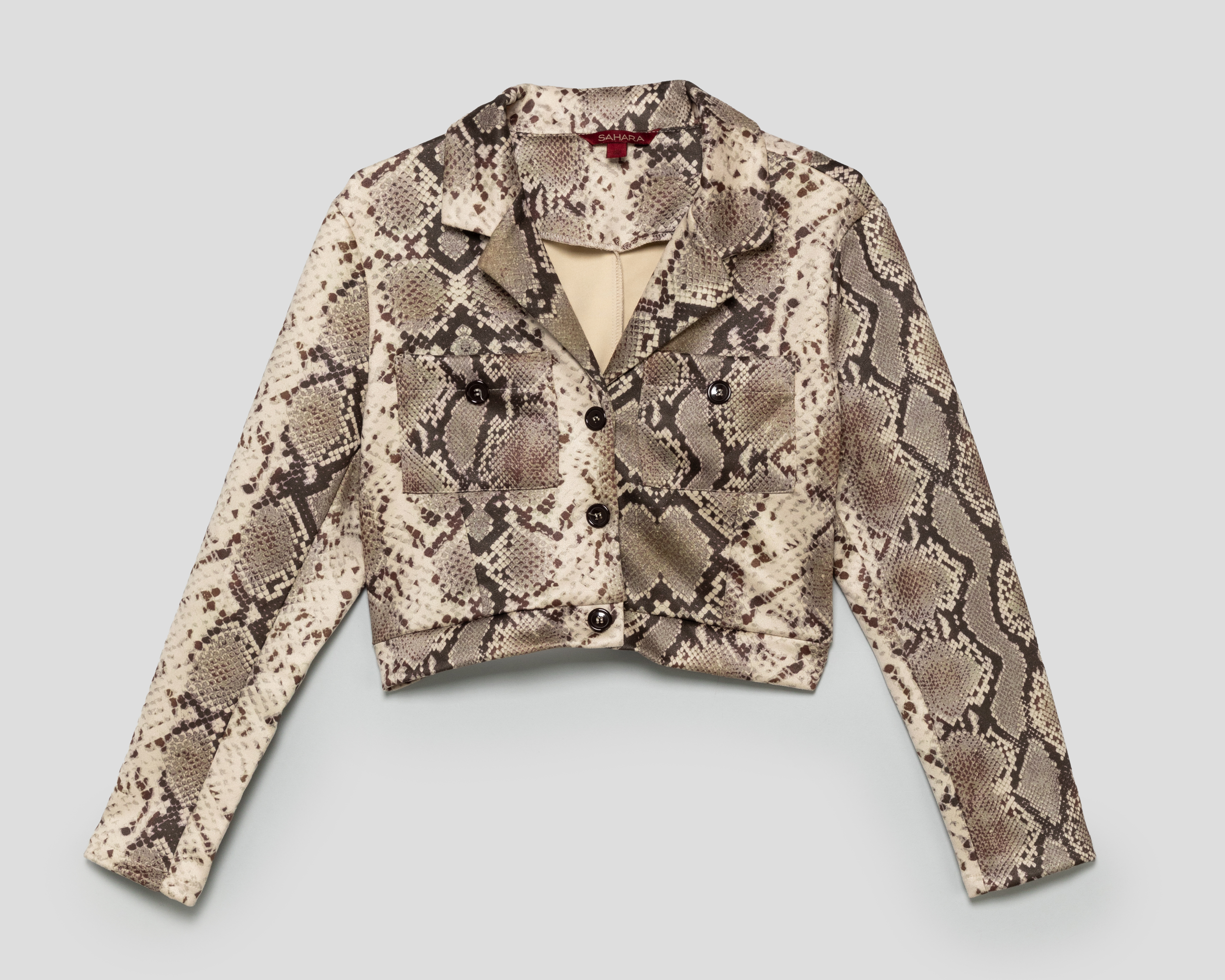 Foto 2 pulgar | Foto 1 | Blazer Animal Print Sahara para Mujer