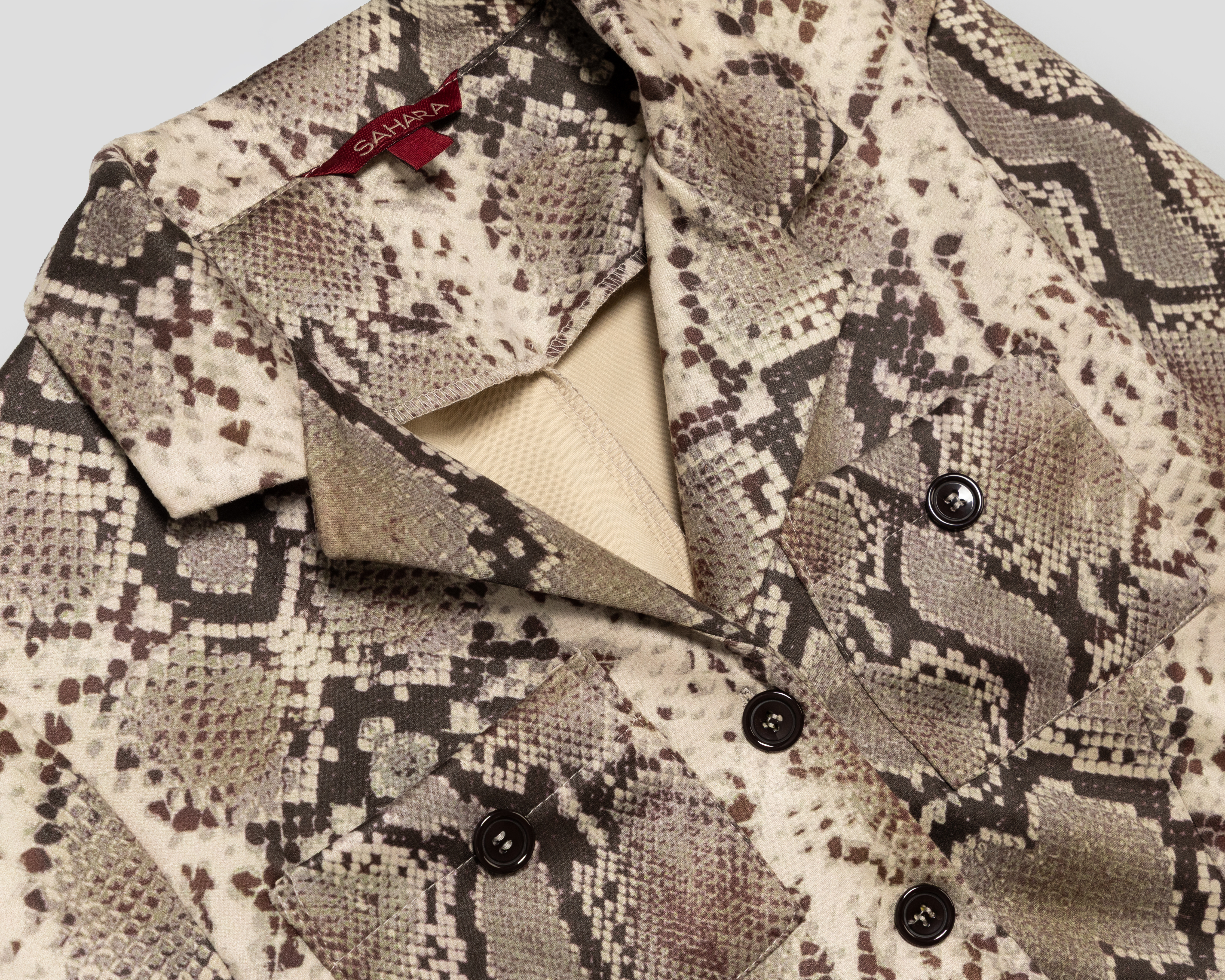 Foto 3 | Foto 3 | Blazer Animal Print Sahara para Mujer