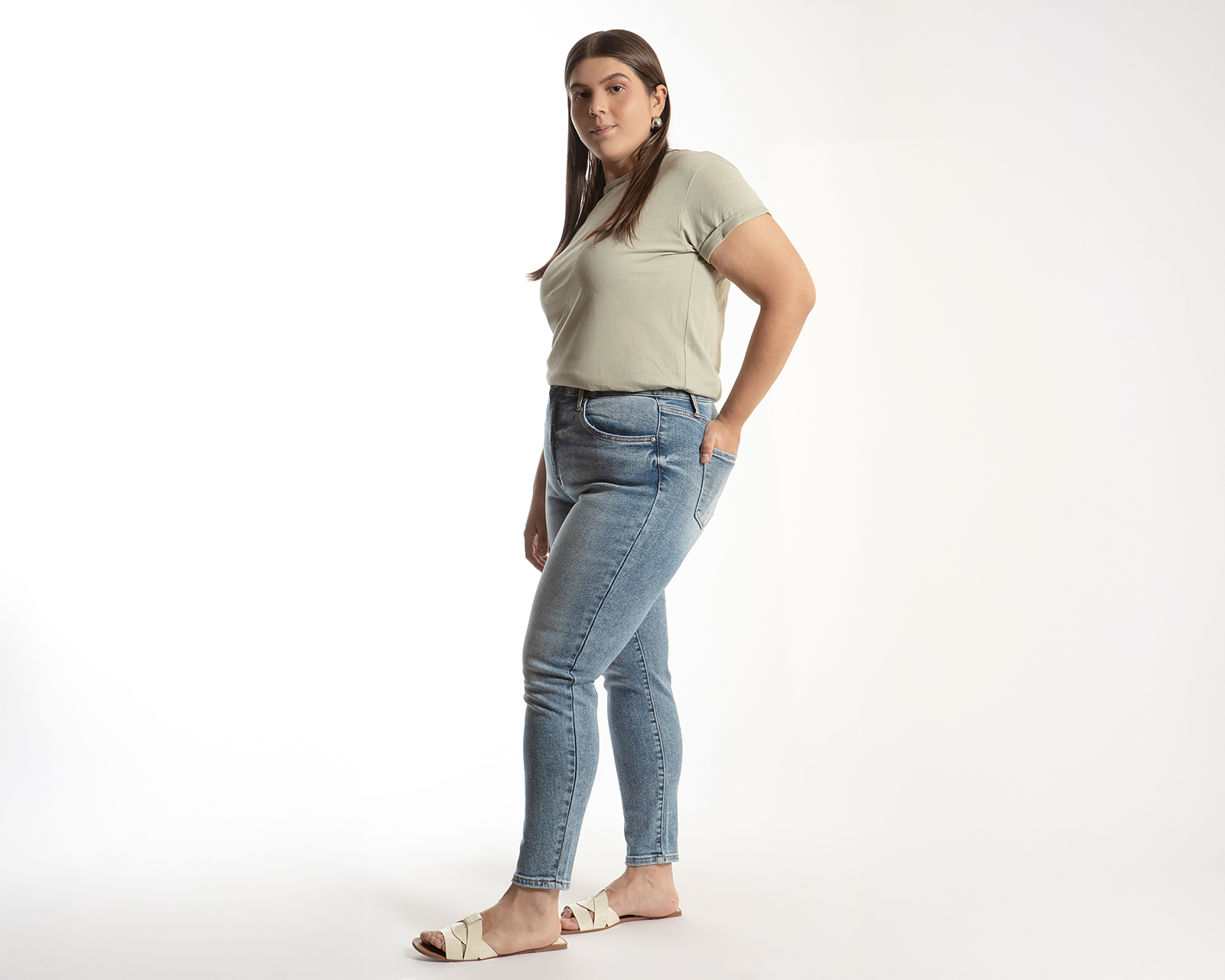 Foto 4 | Foto 4 | Jeans Curvy Balam para Mujer