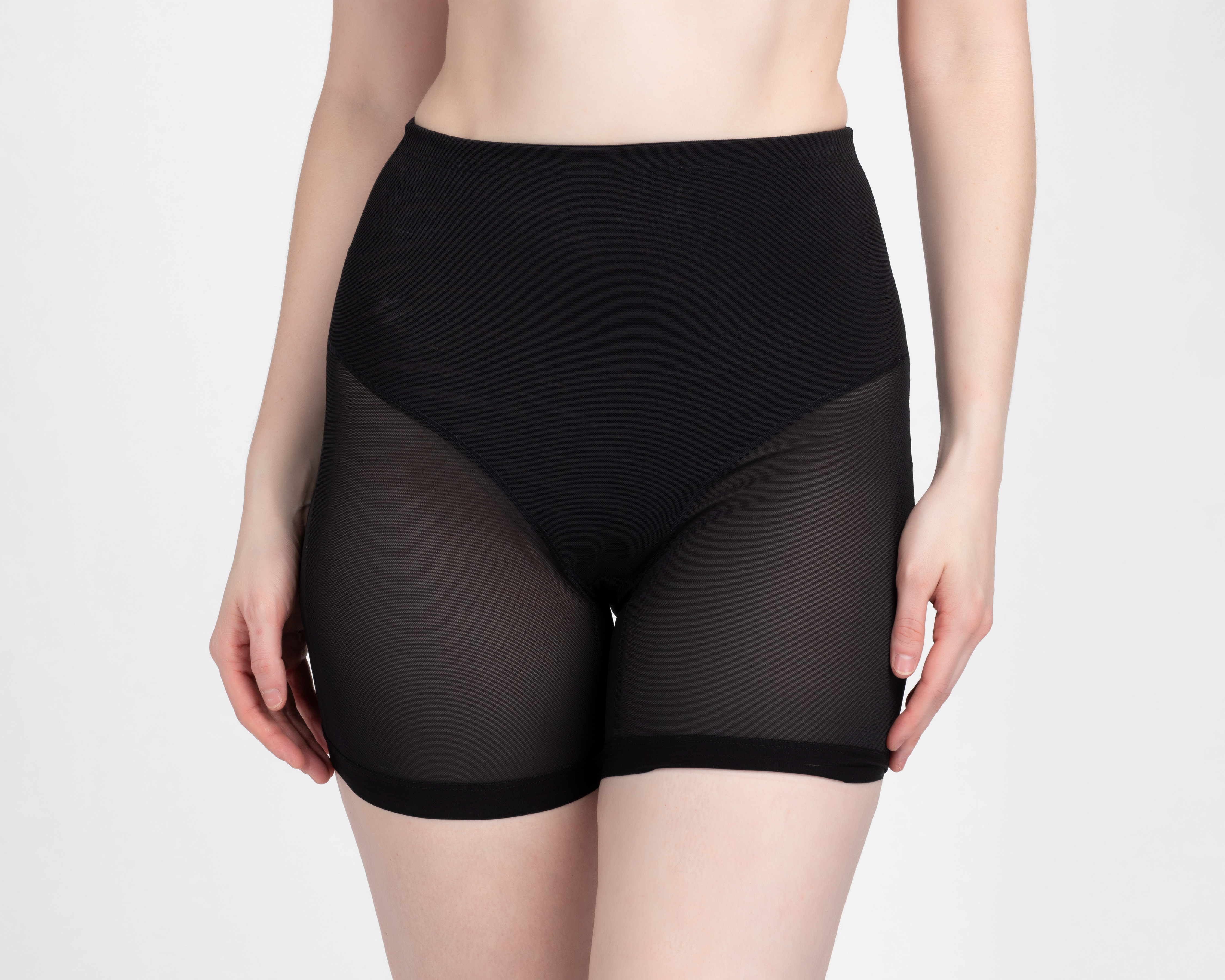 Body con Control Negra Annette Media Compresión para Mujer