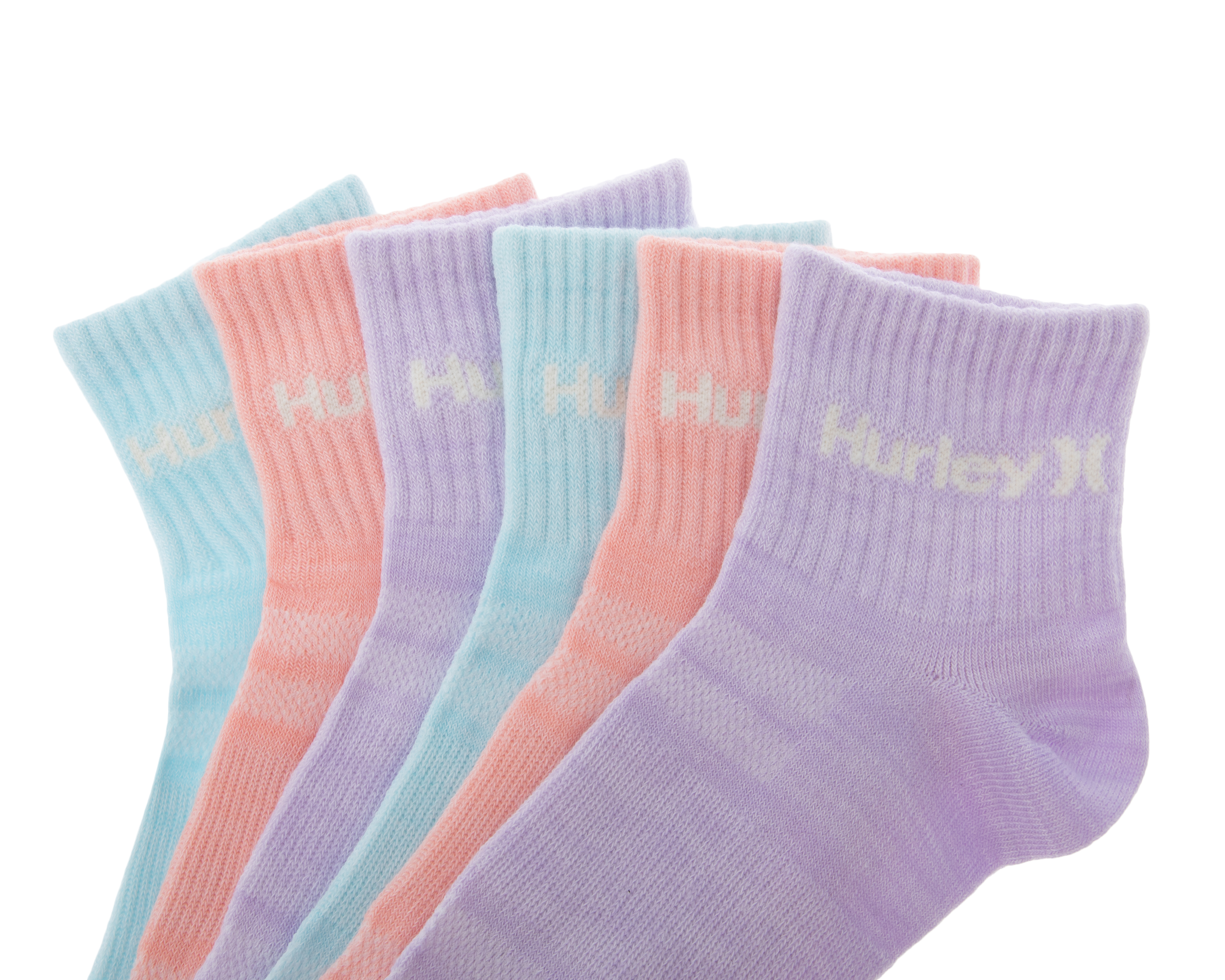 Foto 2 | Foto 2 | Calcetas Deportivas Cortas Hurley para Mujer 6 Pares