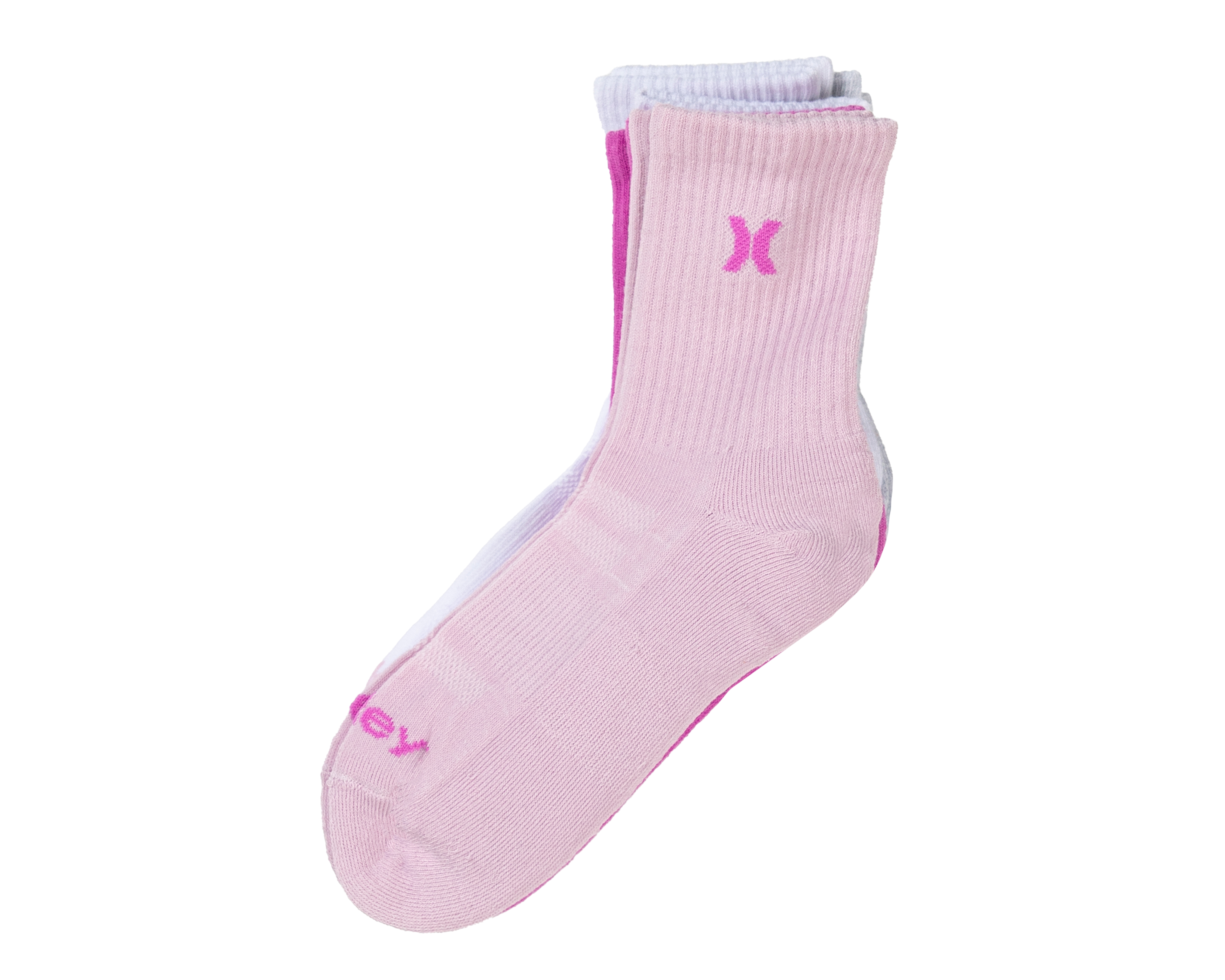 Foto 4 pulgar | Foto 3 | Calcetas Deportivas Hurley para Mujer 6 Pares