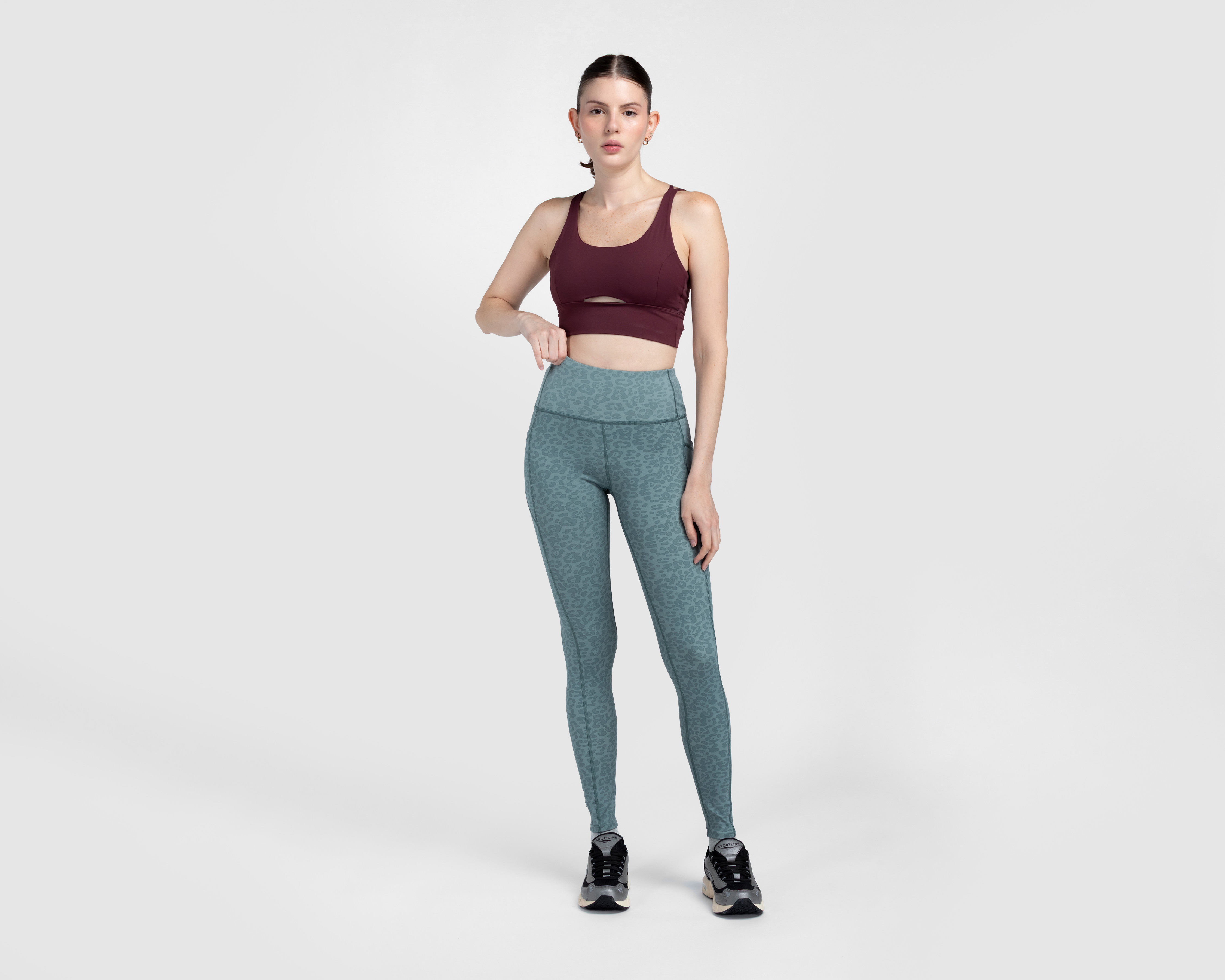 Foto 2 pulgar | Foto 1 | Leggings Deportivos Sportline para Mujer