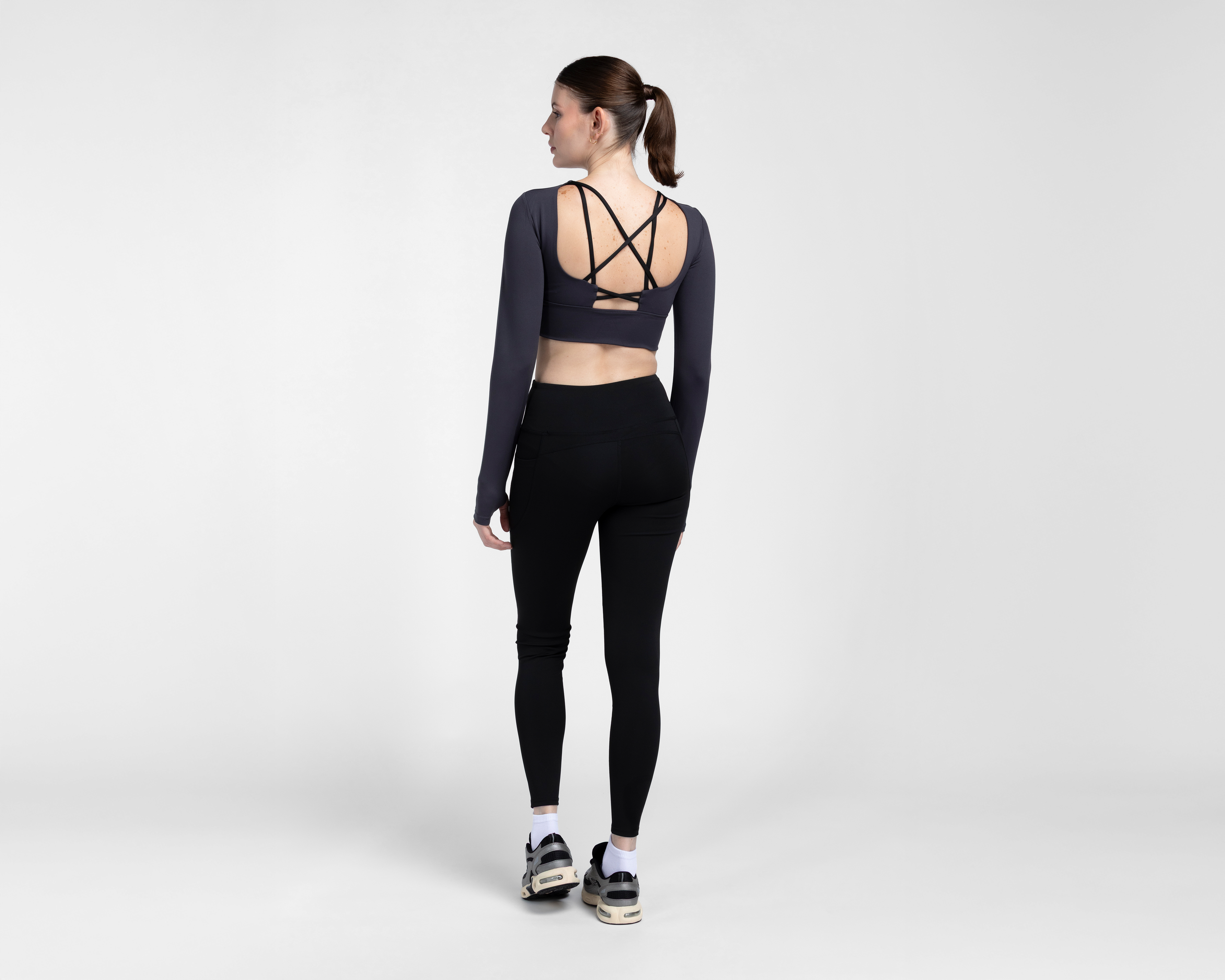 Foto 3 pulgar | Foto 2 | Conjunto Deportivo de Blusa y Leggings Sportline para Mujer