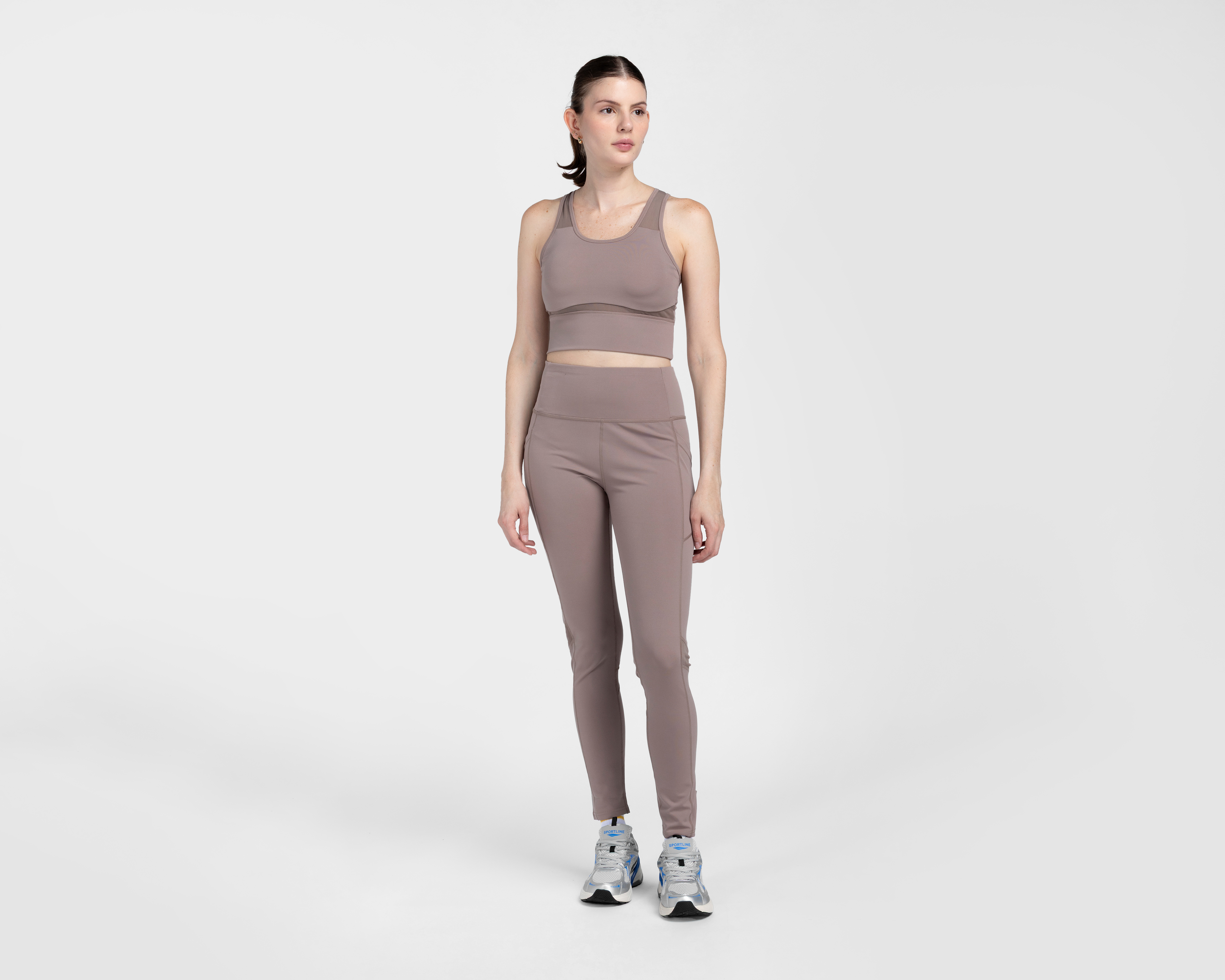 Foto 1 | Foto 1 | Conjunto Deportivo de Top y Leggings Sportline para Mujer