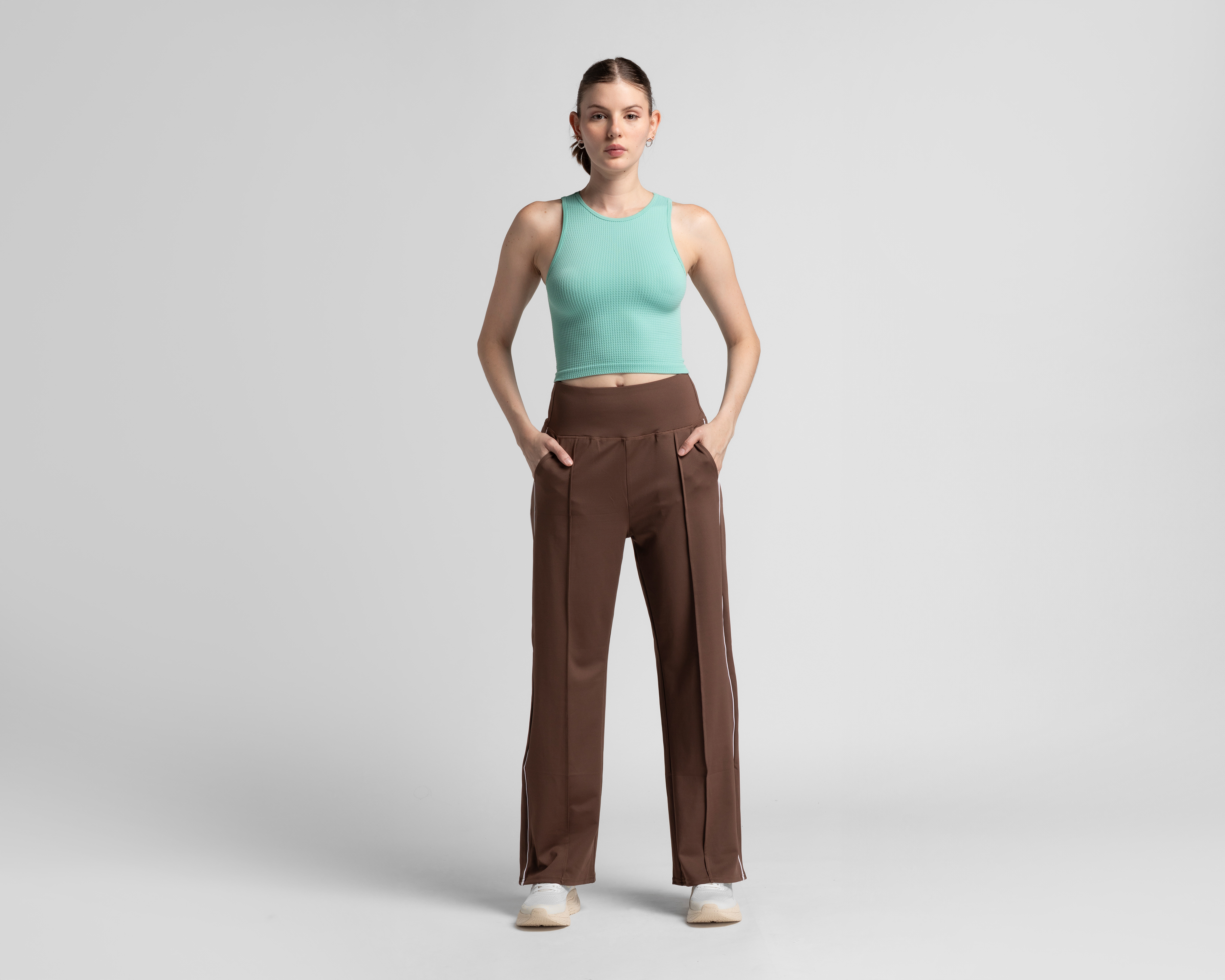 Foto 2 pulgar | Foto 1 | Crop Top de Entrenamiento Sportline para Mujer