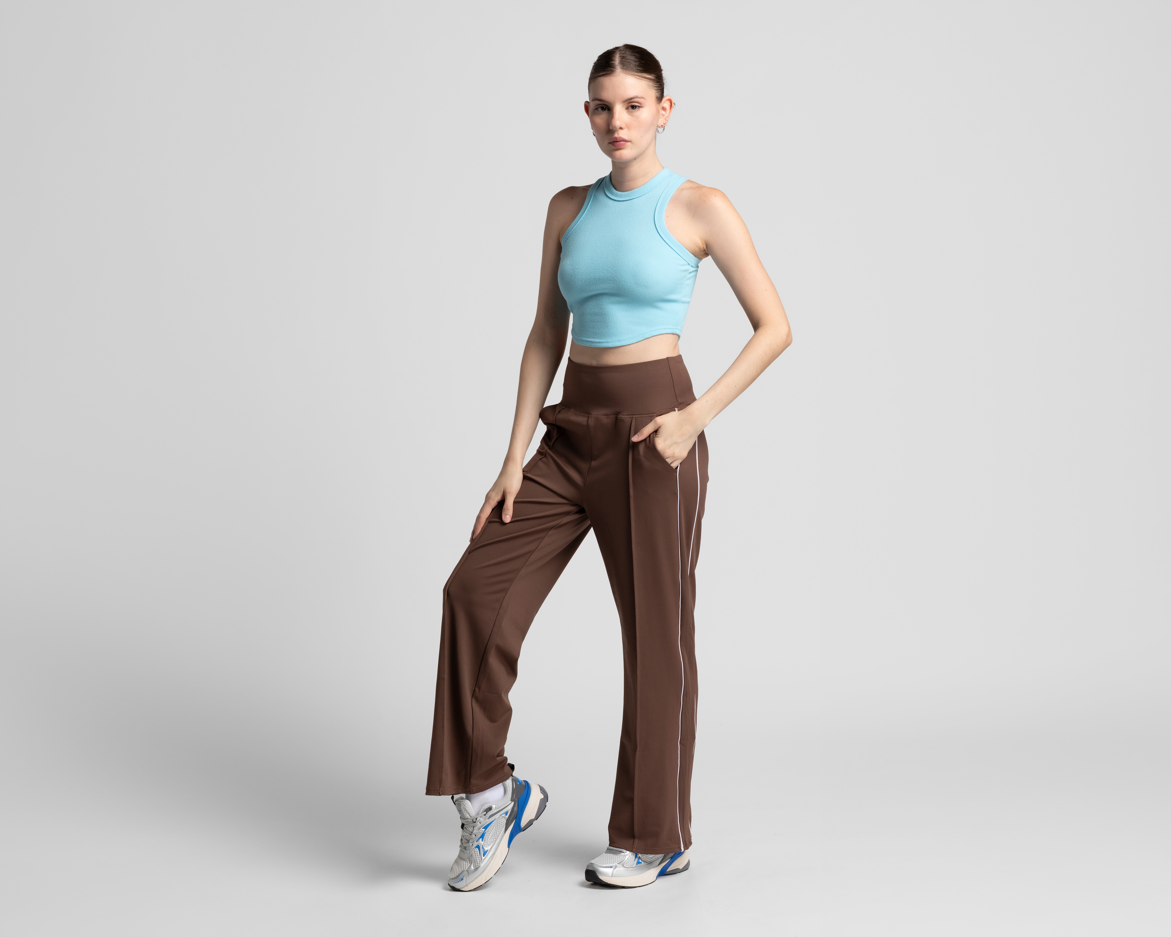 Crop Top de Entrenamiento Sportline para Mujer