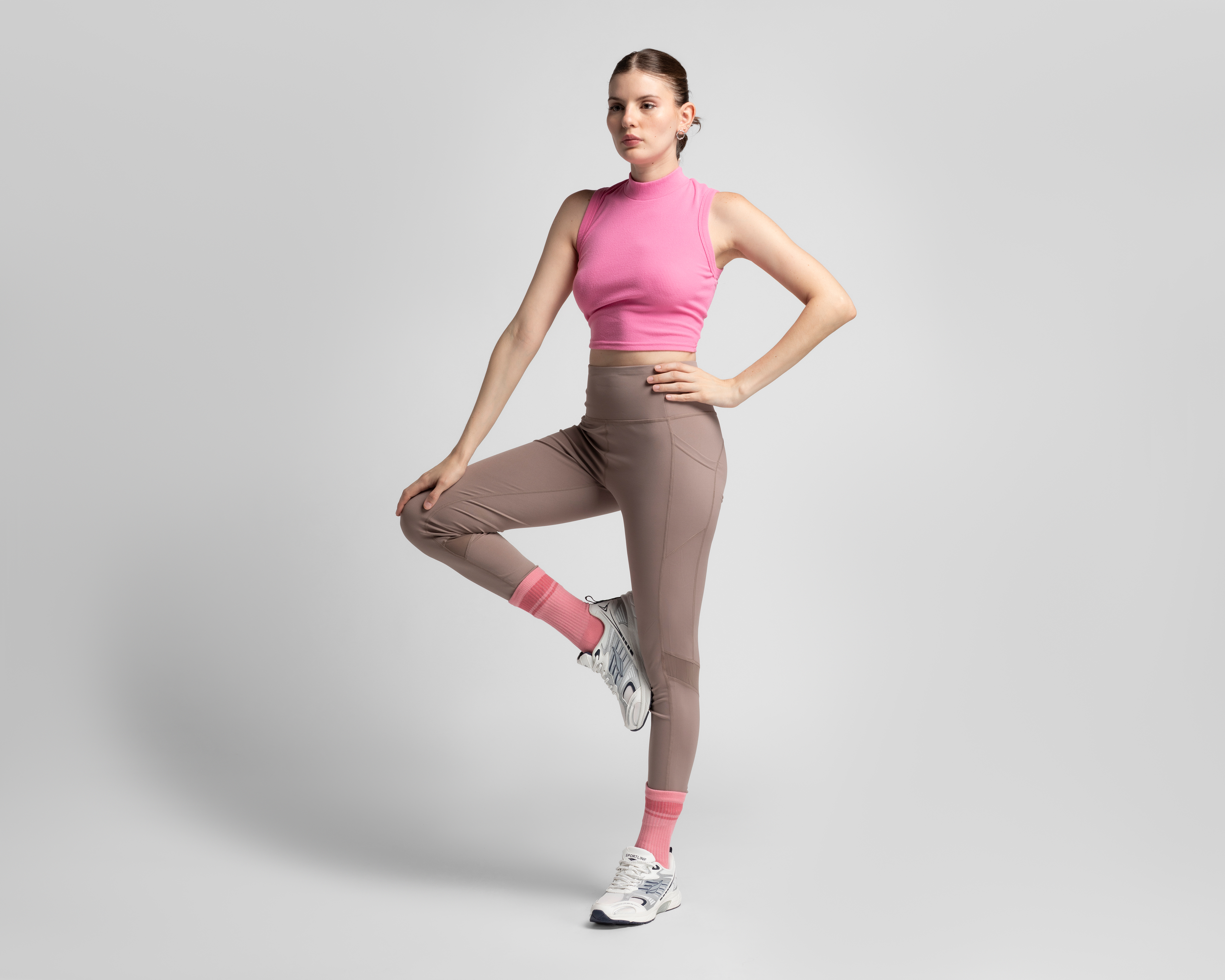 Crop Top de Entrenamiento Sportline para Mujer