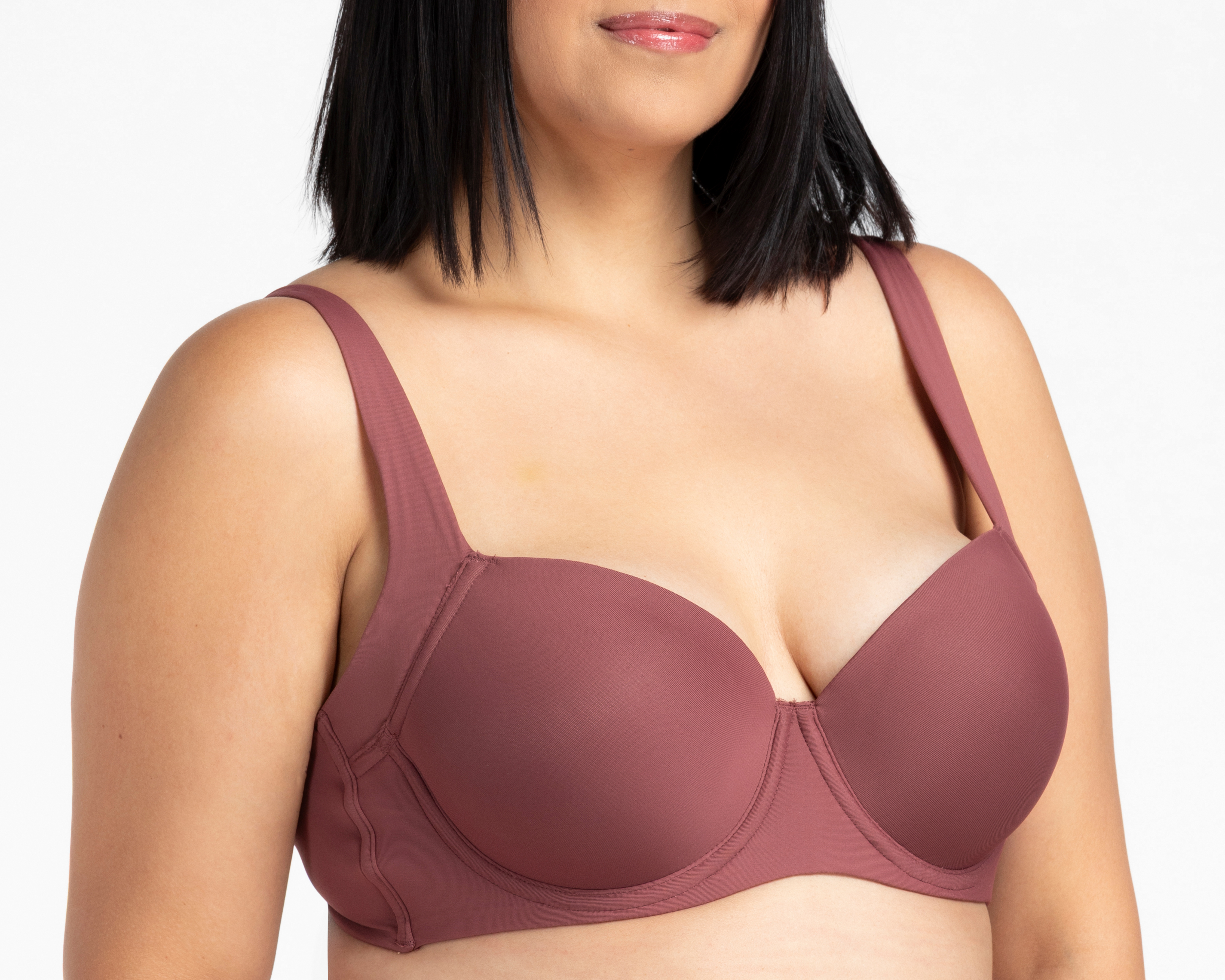Foto 4 pulgar | Foto 3 | Brasier Seamless Curvation Copa Completa