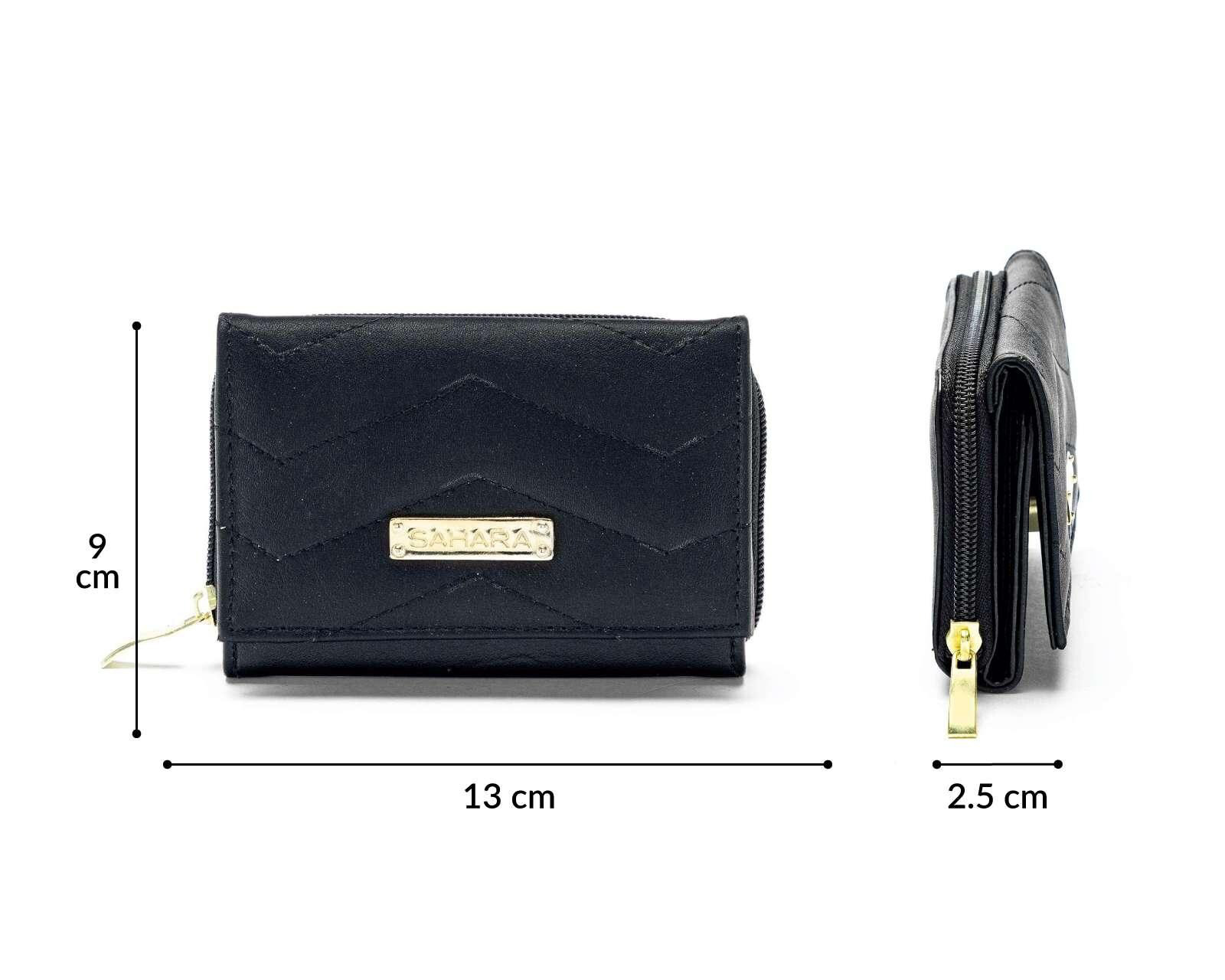 Foto 6 pulgar | Foto 5 | Cartera color Negro marca Sahara para Mujer