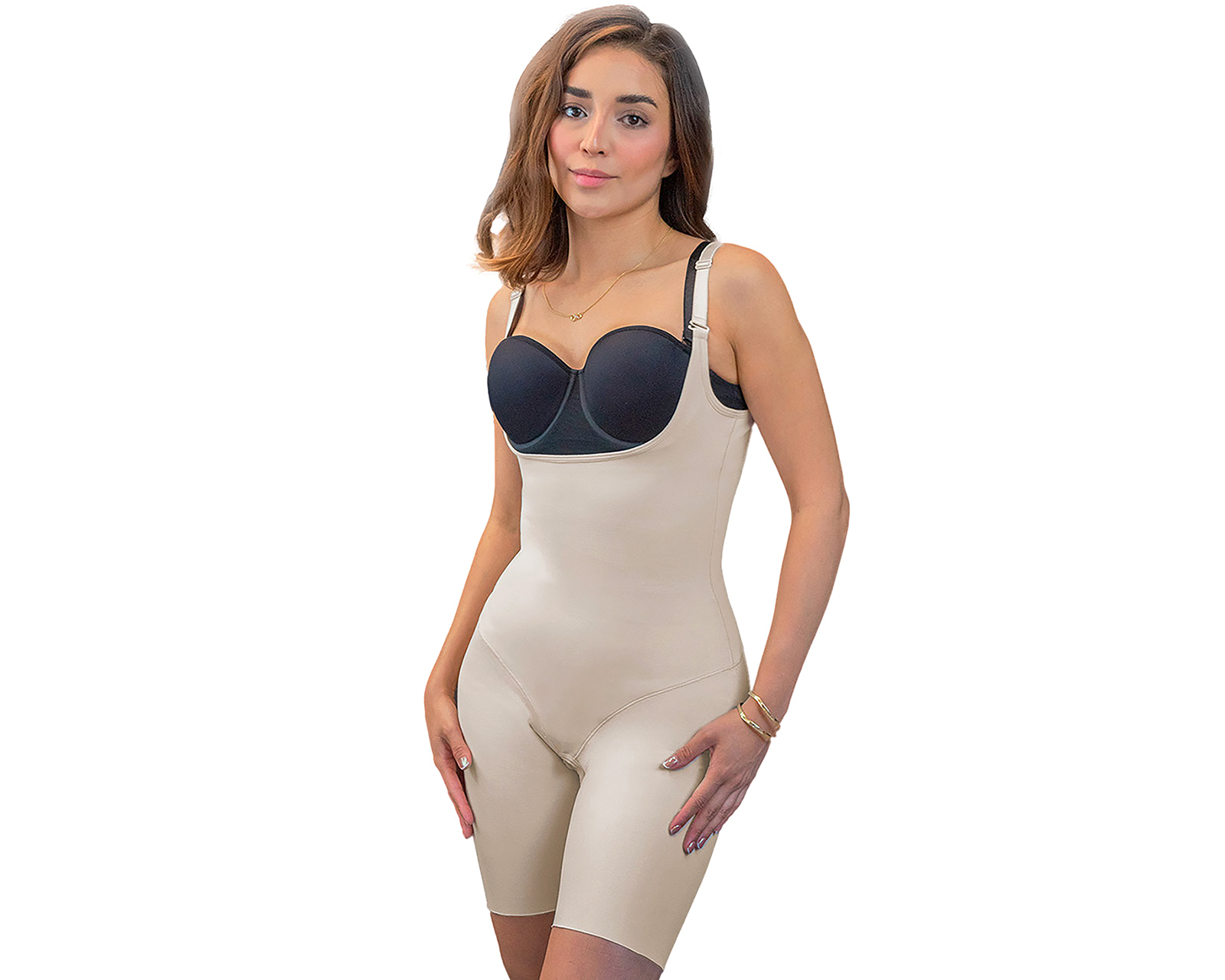 Foto 1 | Foto 1 | Body con Control Tirantes Ajustables Annette Baja Compresión para Mujer