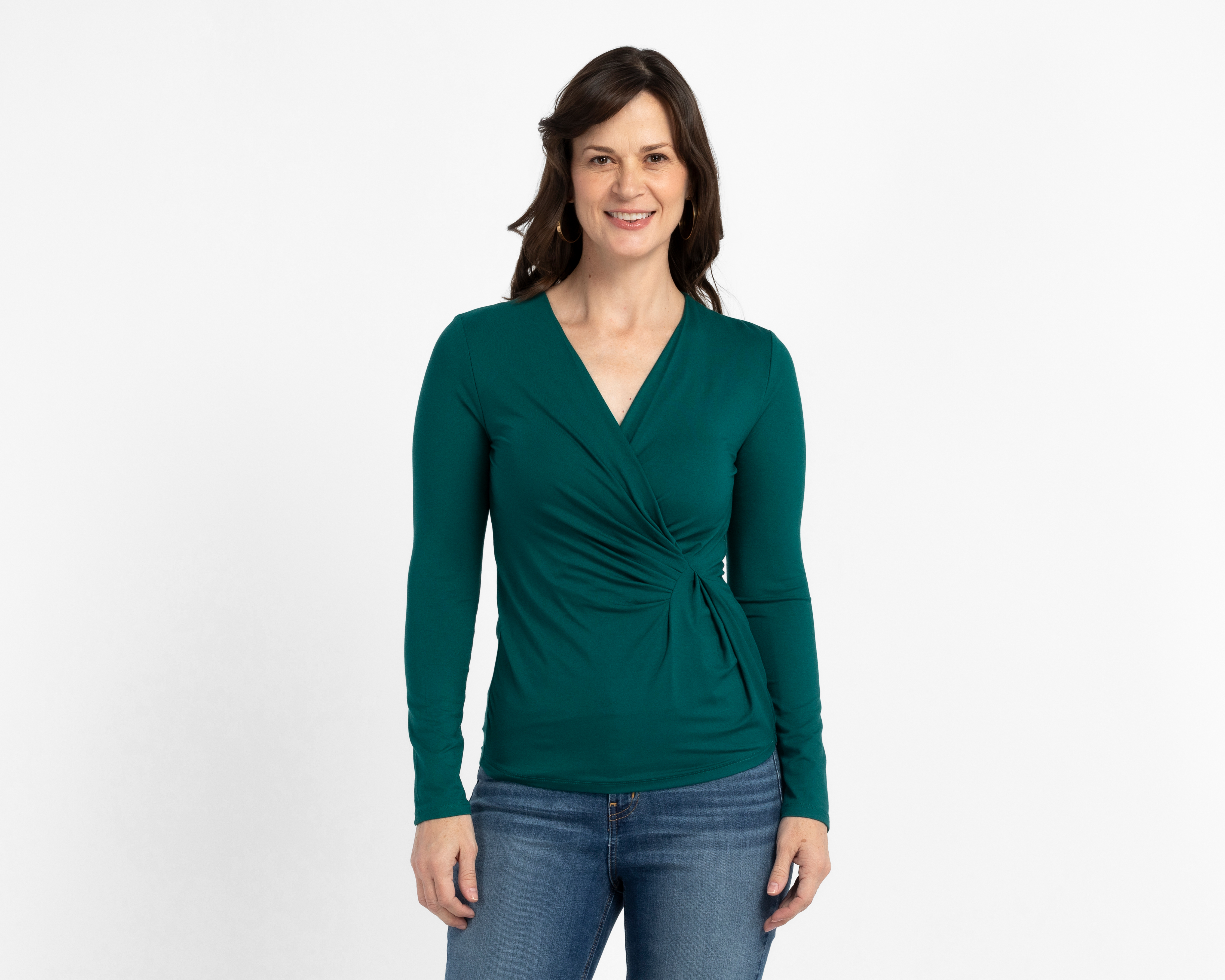 Foto 2 pulgar | Foto 1 | Blusa Manga Larga Alexis para Mujer