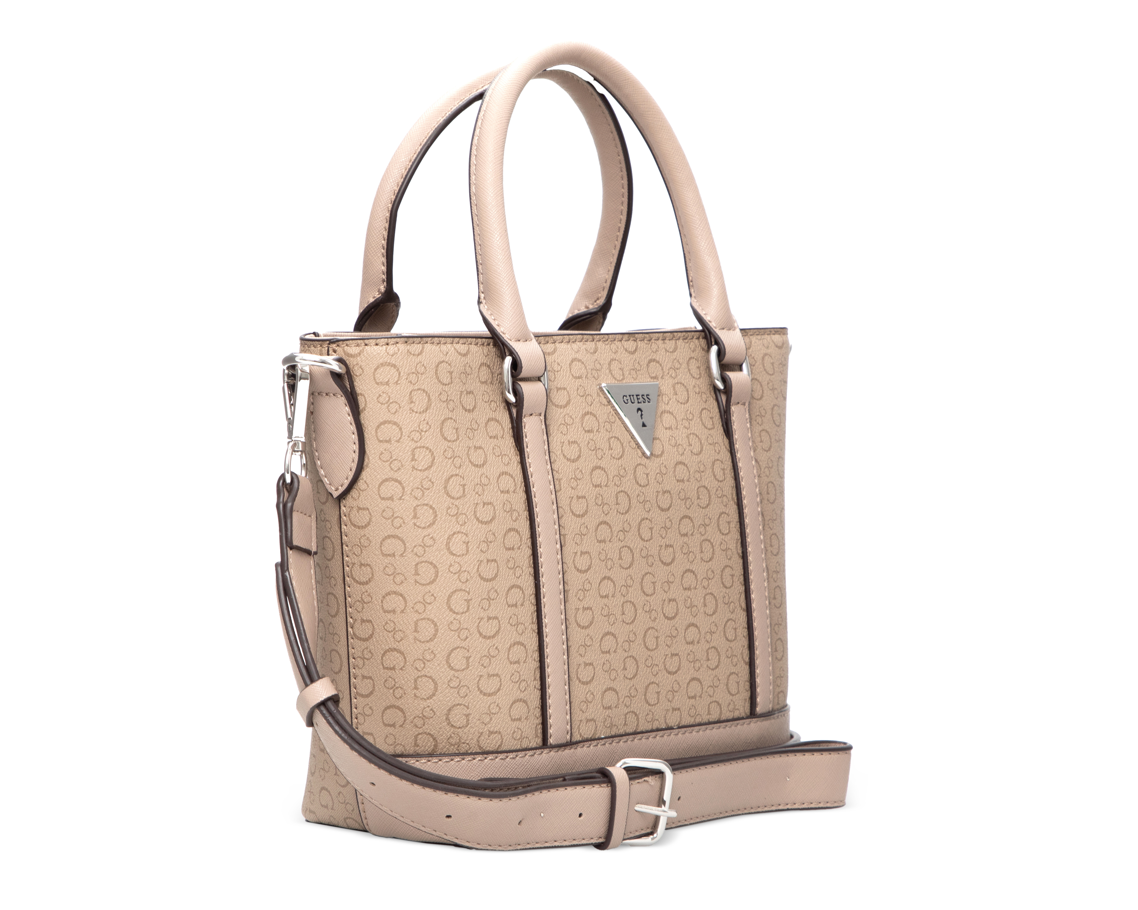 Foto 3 pulgar | Foto 2 | Bolsa de Mano Guess Quinley Mini Tote con Correa