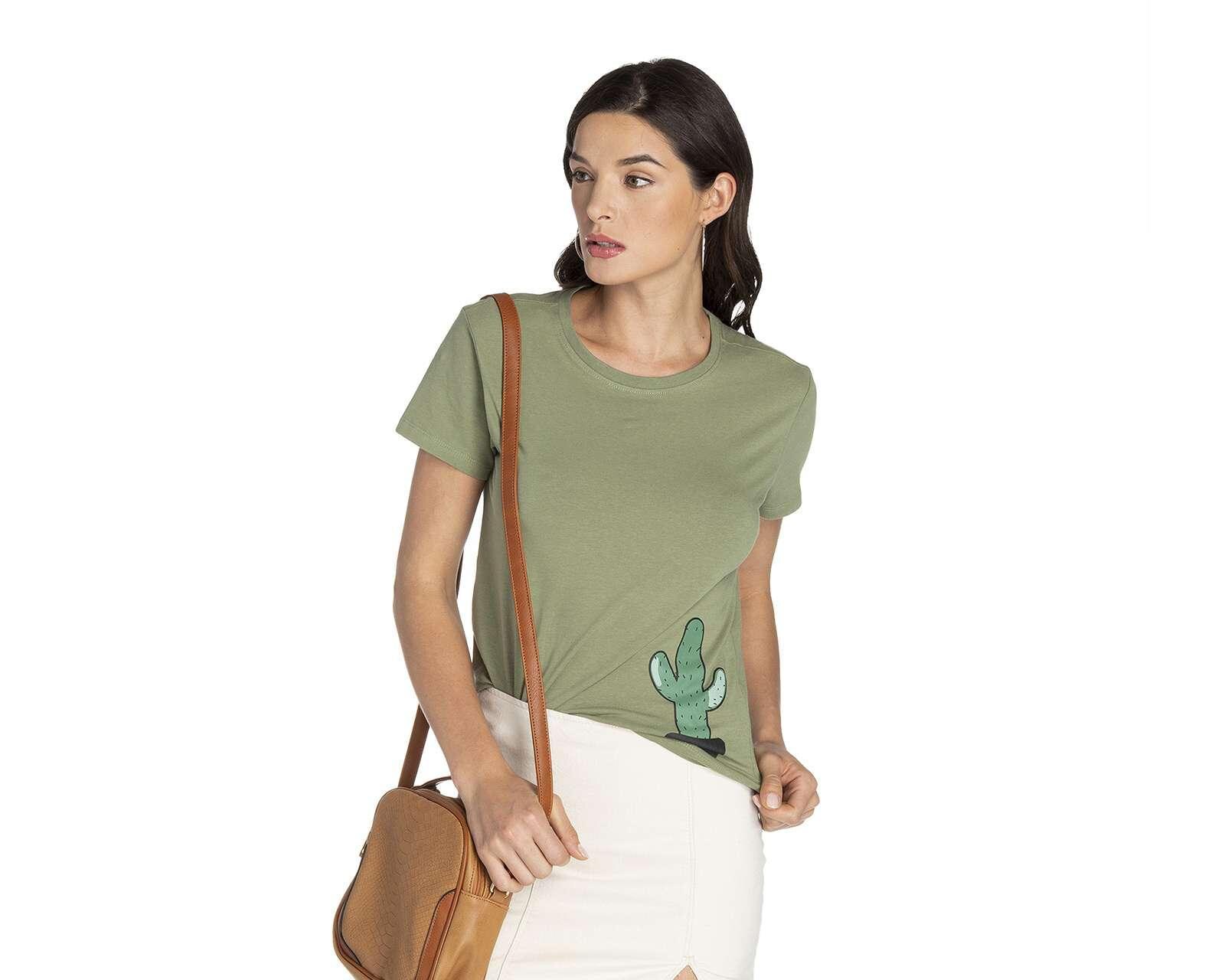 Foto 2 pulgar | Foto 1 | Playera 18 Forever Manga Corta con Cuello Redondo