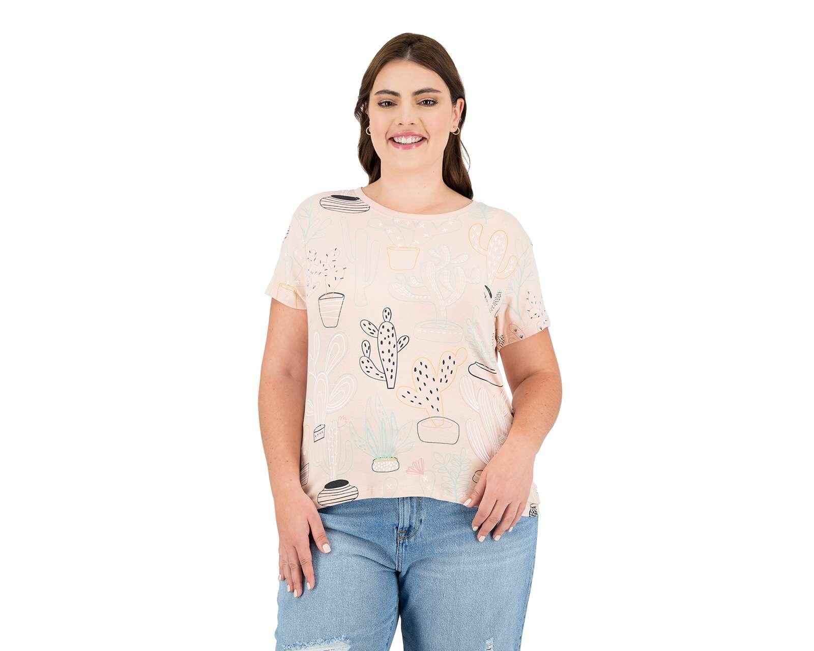 Foto 6 pulgar | Foto 5 | Playera 18 Forever Manga Corta con Estampado