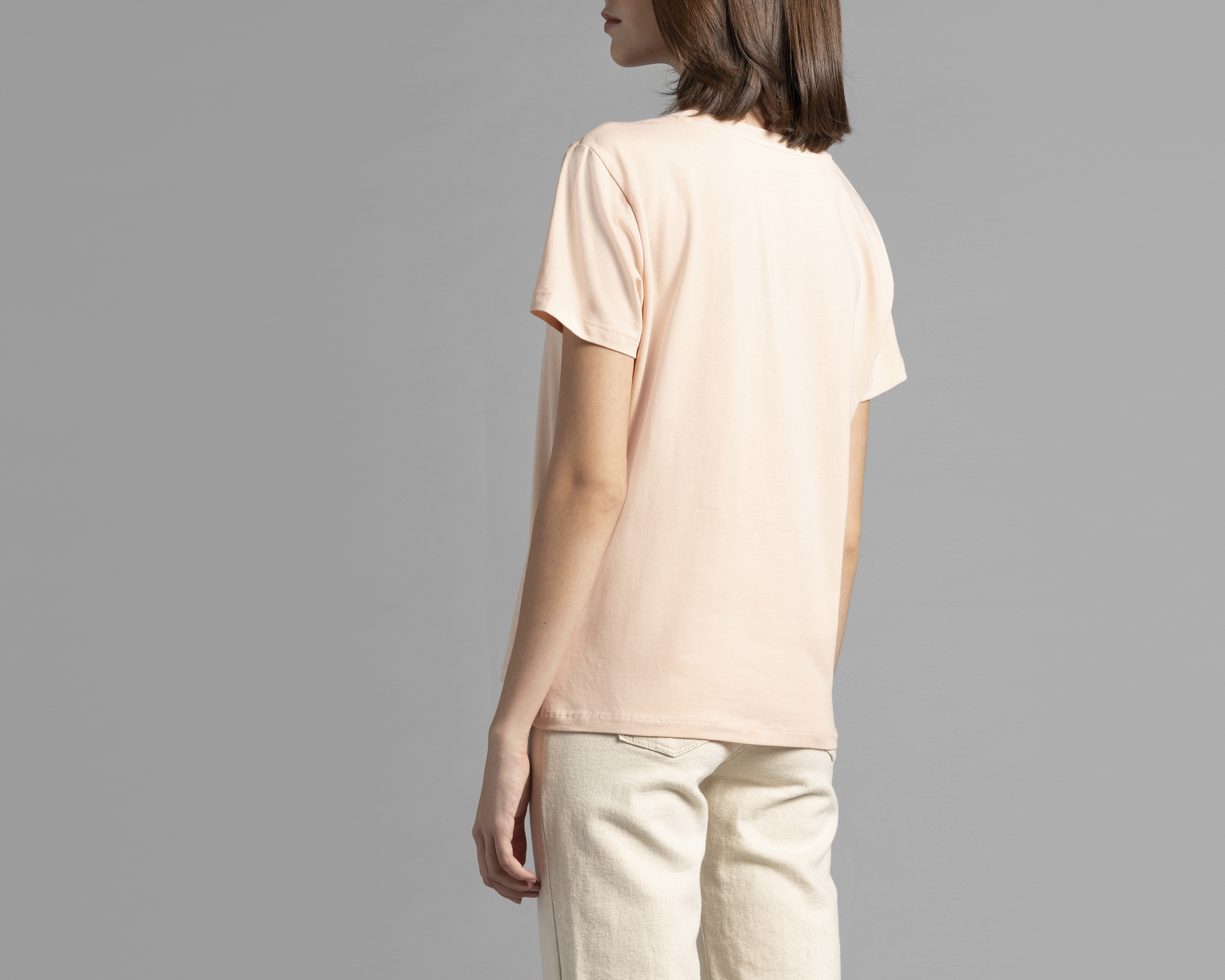 Foto 3 pulgar | Foto 2 | Playera Thinner Manga Corta con Estampado