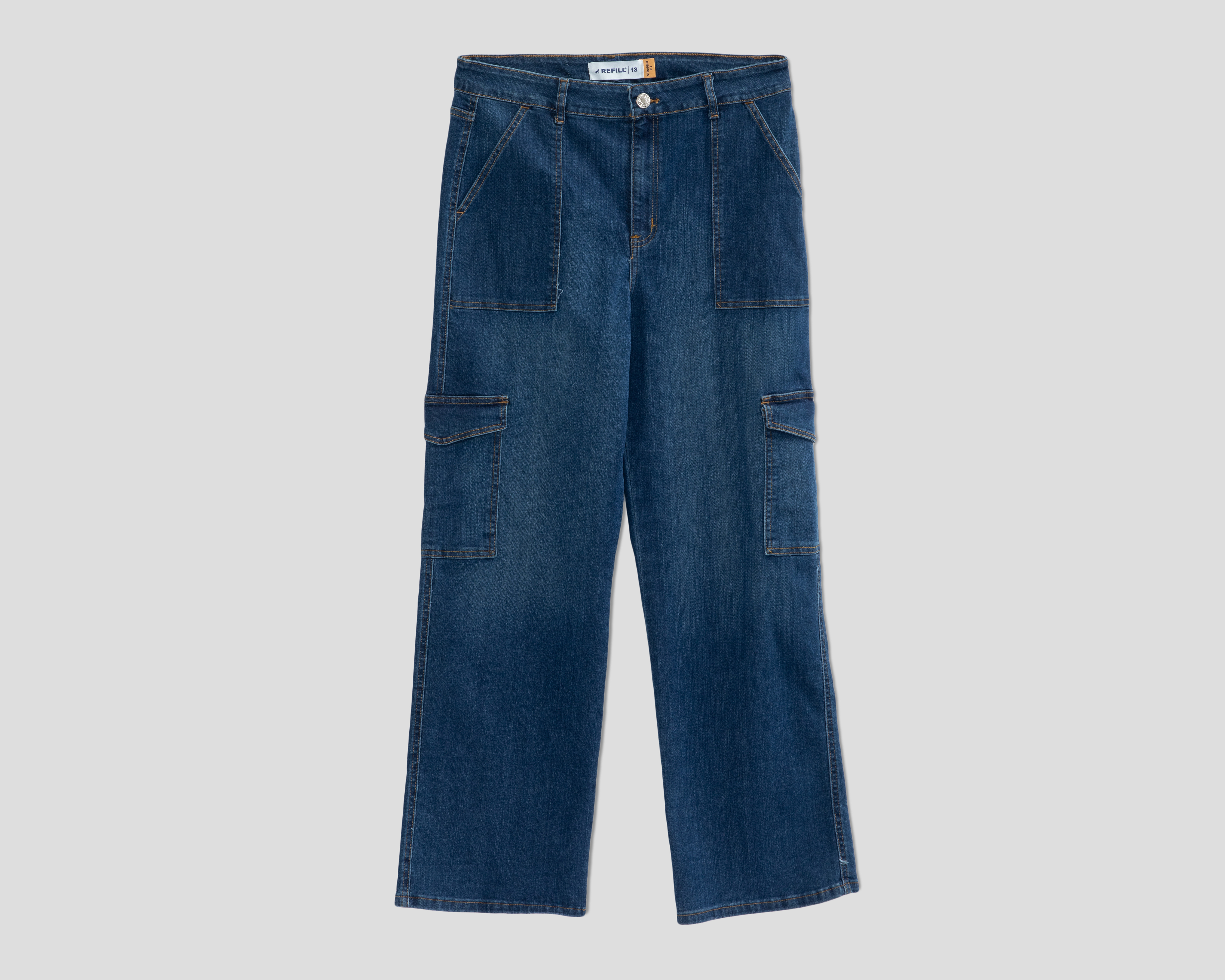 Jeans Recto Refill para Mujer
