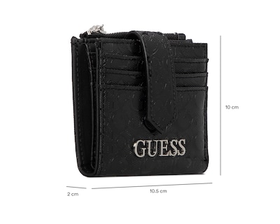 Foto 6 | Foto 6 | Tarjetero para Mujer Guess Negra