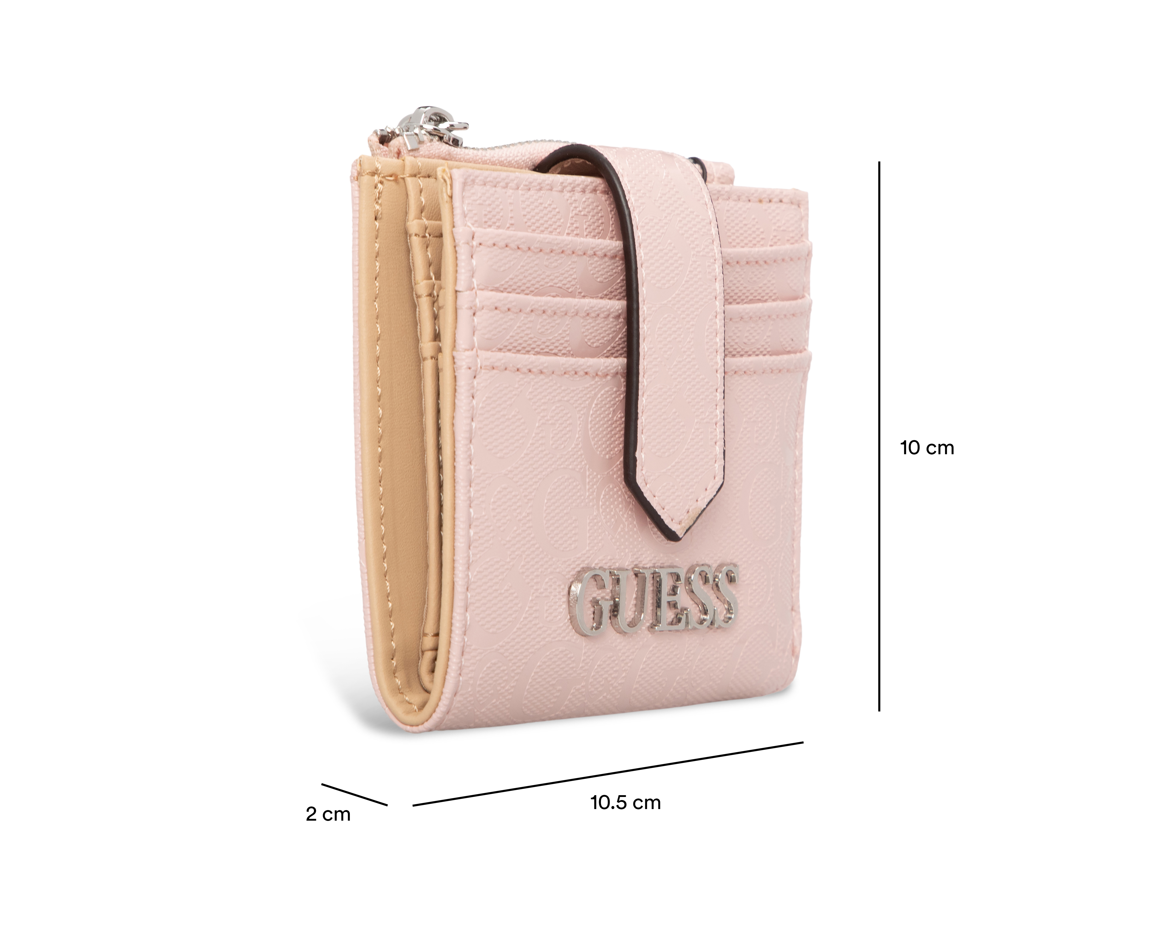 Foto 6 | Foto 6 | Tarjetero para Mujer Guess Rosa