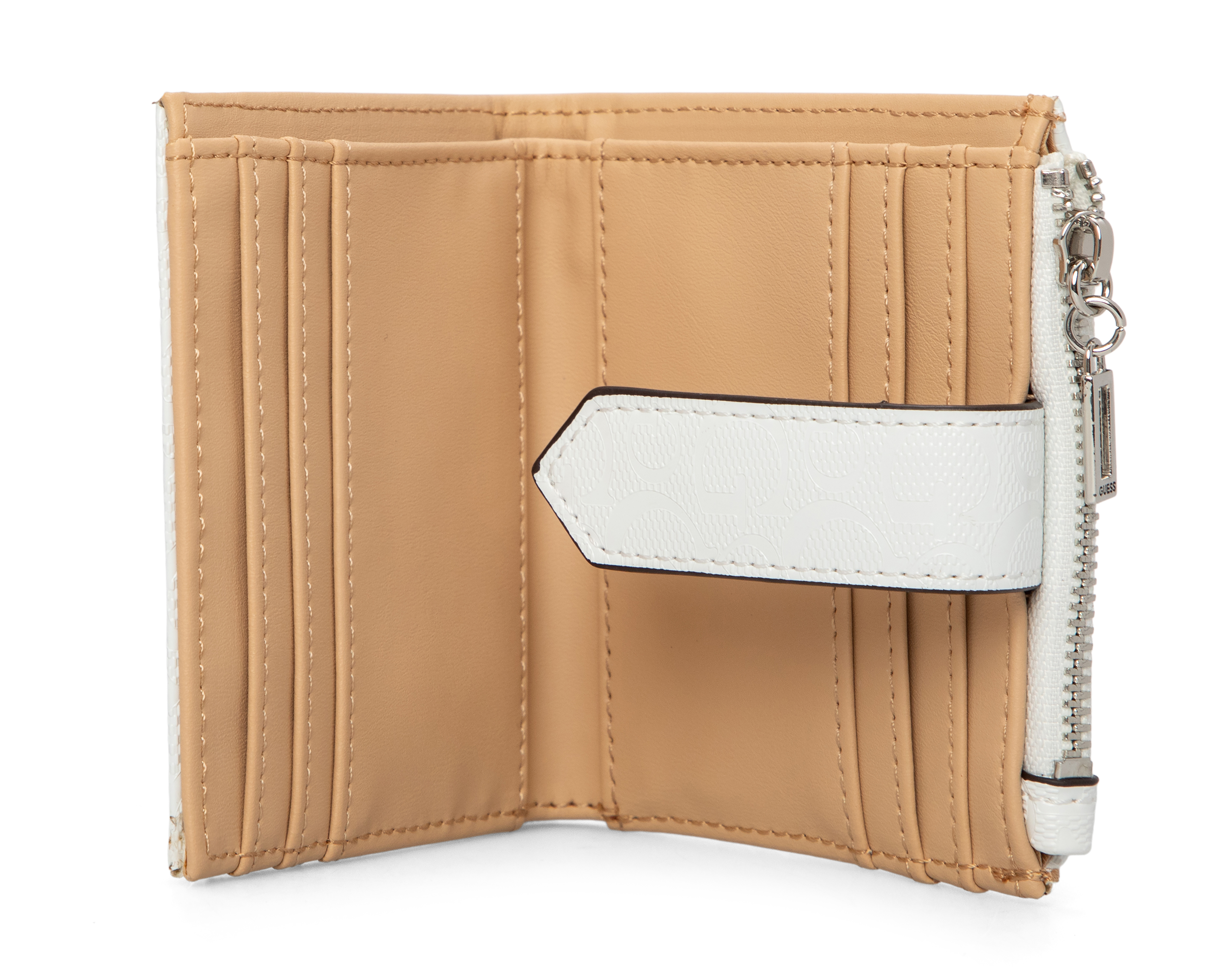 Foto 4 | Foto 4 | Tarjetero para Mujer Guess Blanco