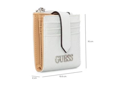 Foto 6 | Foto 6 | Tarjetero para Mujer Guess Blanco