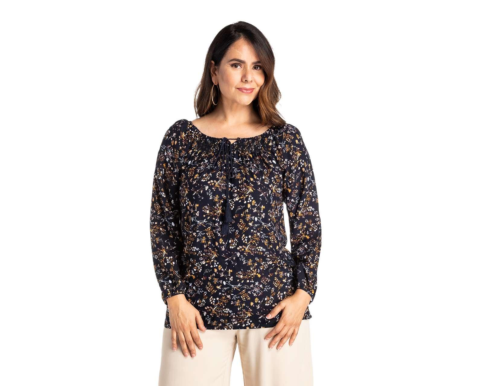 Foto 2 | Foto 2 | Blusa Lady Sun Manga Larga con Listón