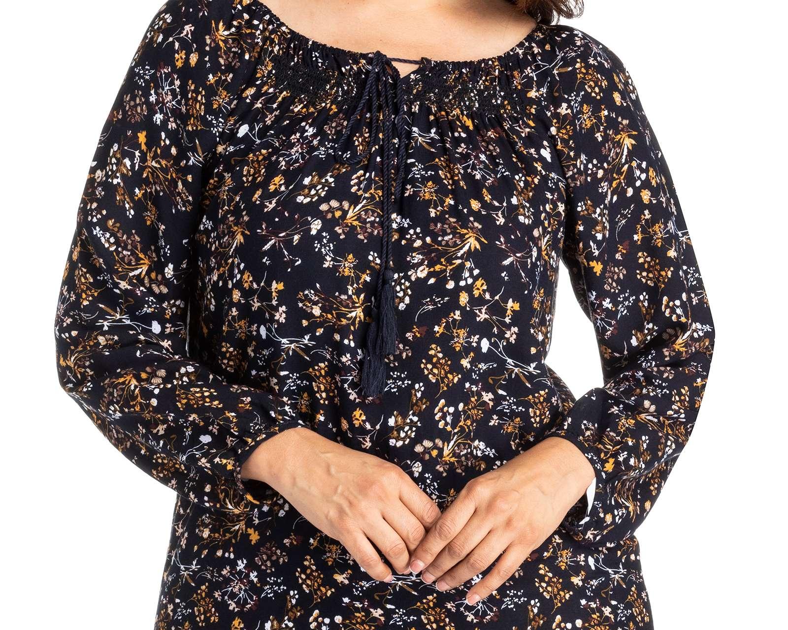 Foto 4 | Foto 4 | Blusa Lady Sun Manga Larga con Listón