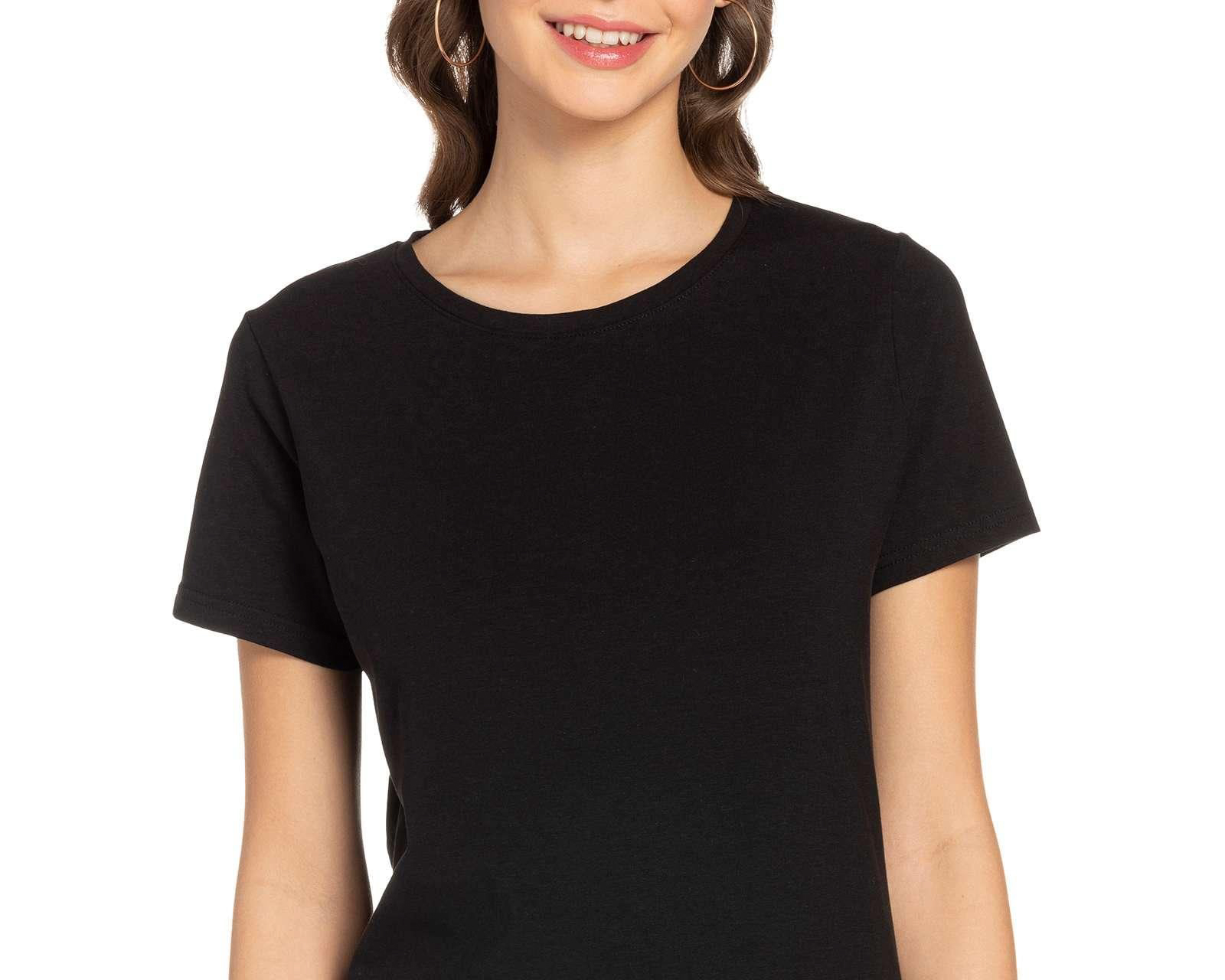 Foto 4 | Foto 4 | Playera Thinner Manga Corta con Cuello Redondo