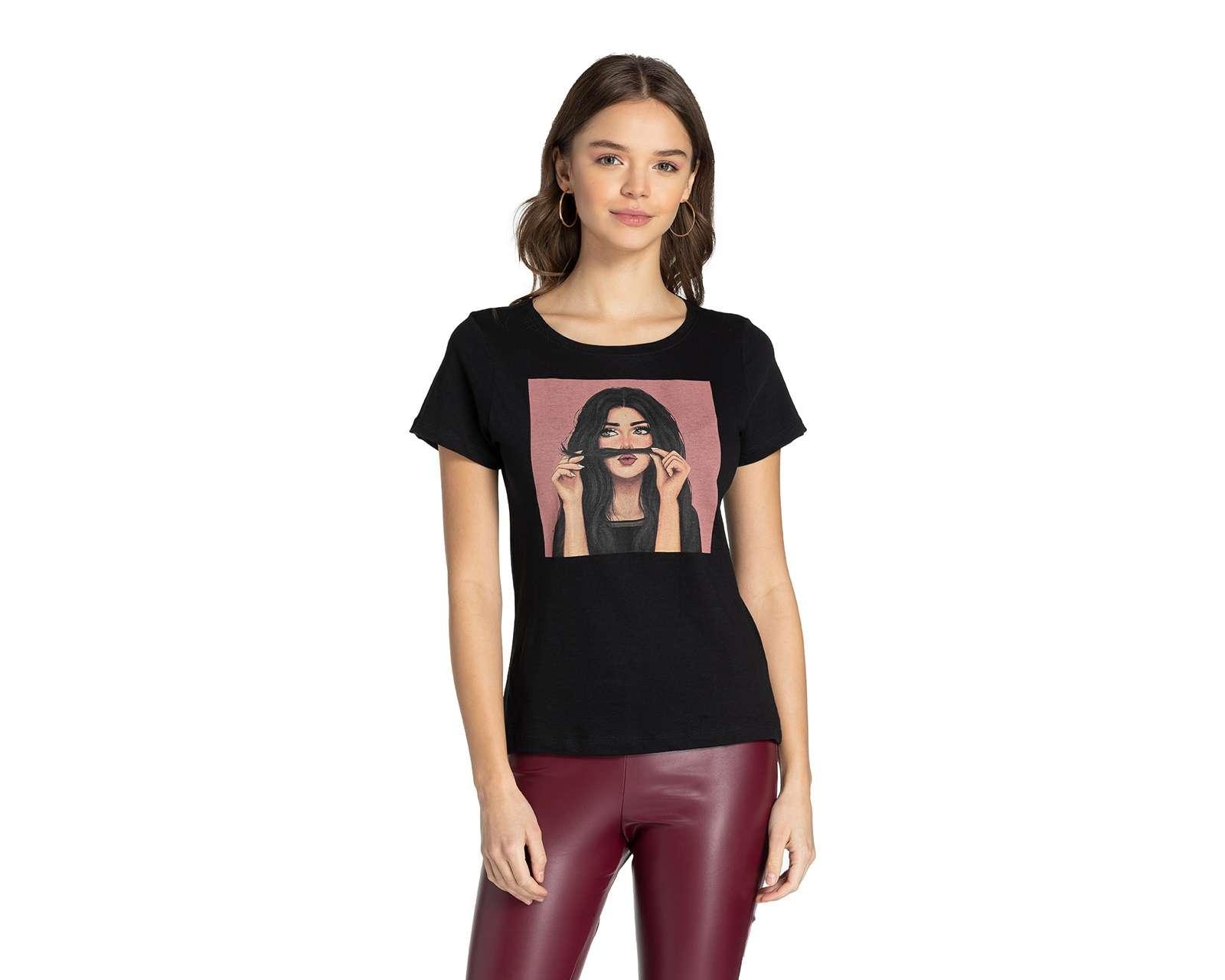 Foto 3 pulgar | Foto 2 | Playera Thinner Manga Corta Cuello Redondo