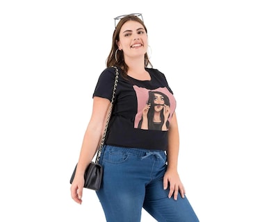 Foto 4 | Foto 4 | Playera Thinner Manga Corta Cuello Redondo