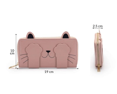 Foto 5 | Foto 5 | Cartera Rosa marca 18 Forever para Mujer