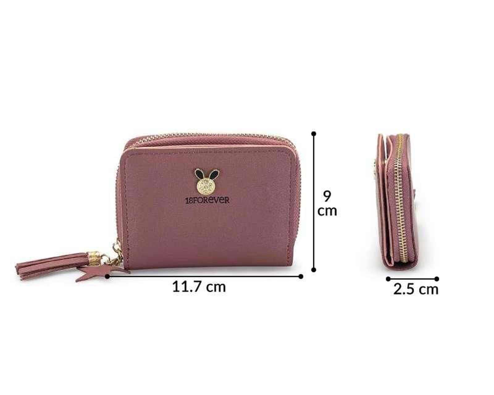 Foto 6 pulgar | Foto 5 | Cartera Rosa marca 18 Forever para Mujer