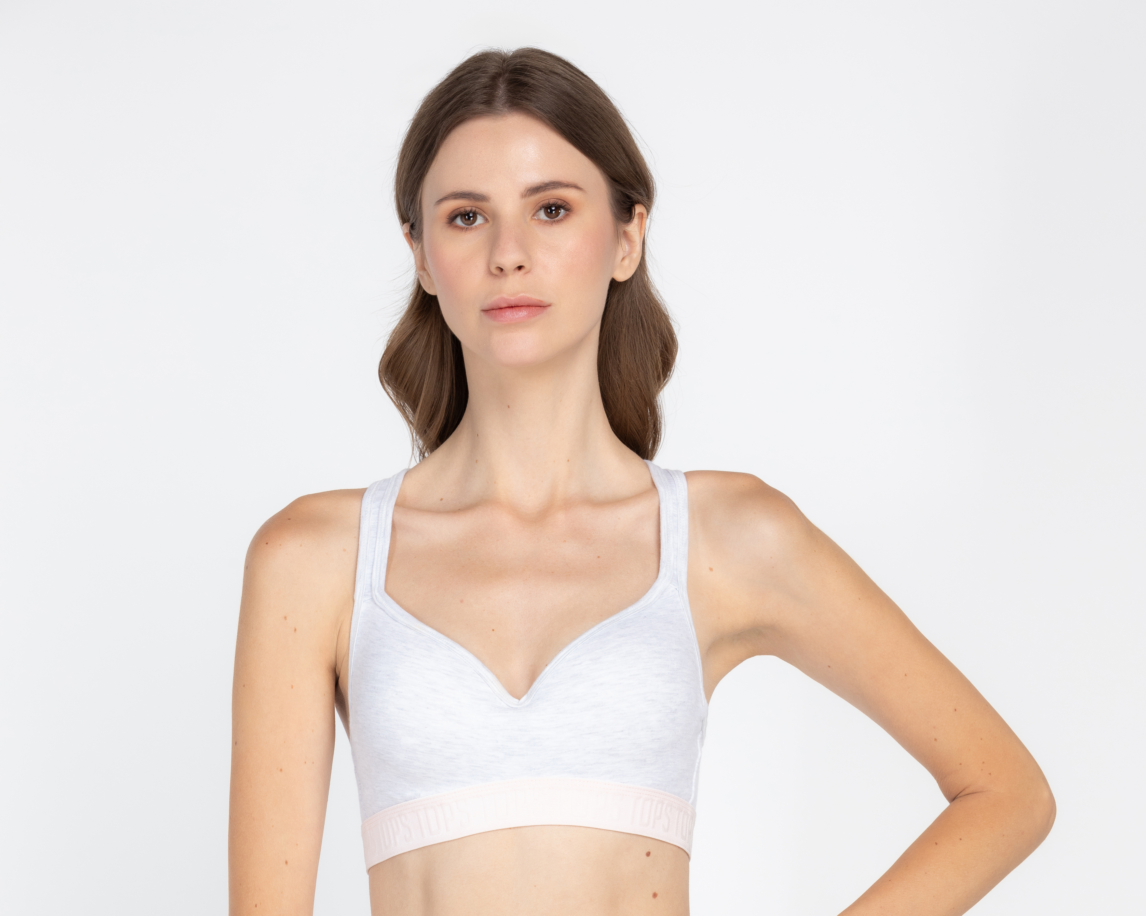 Foto 1 | Foto 1 | Top Copa Completa Gris Tops & Bottoms