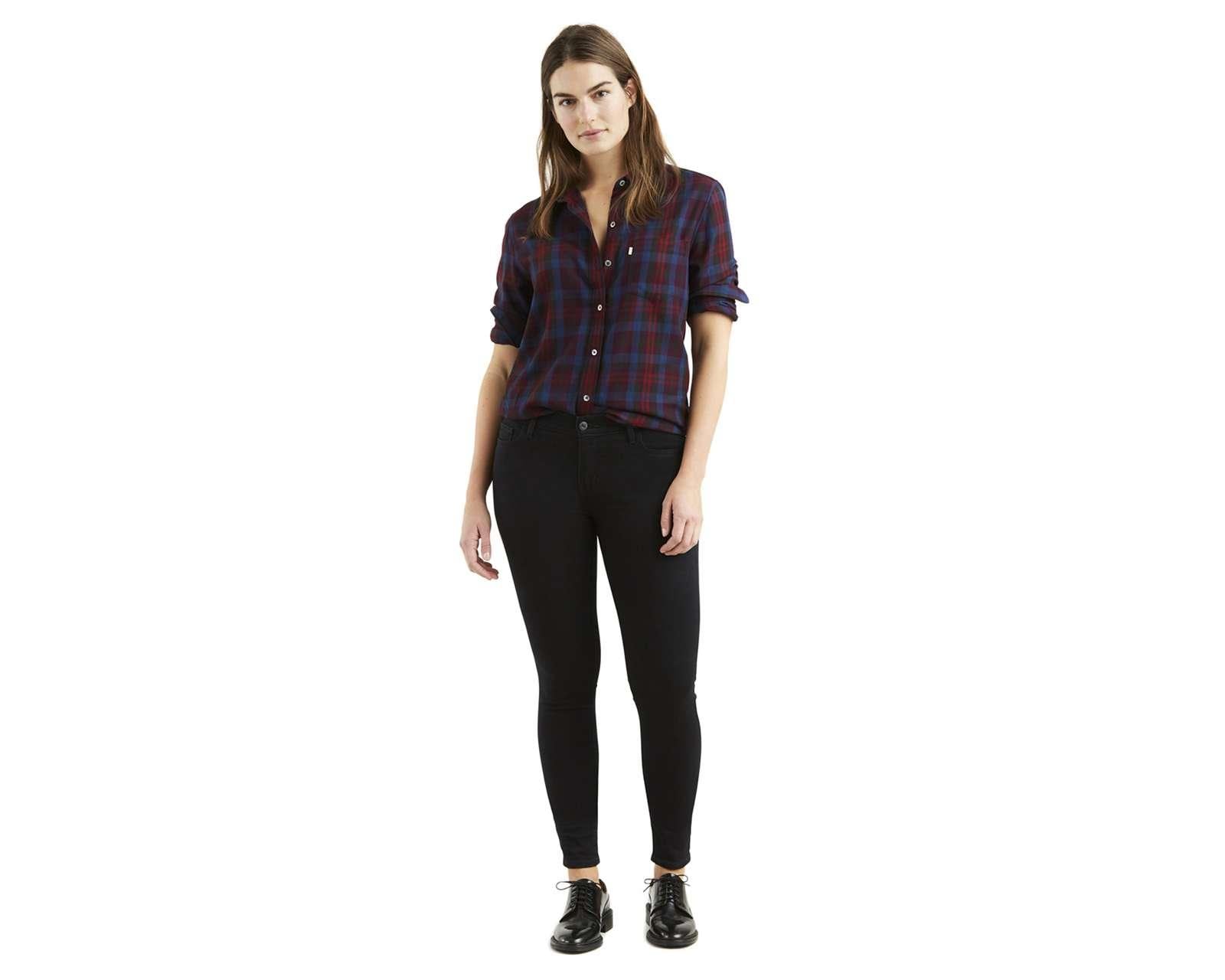 Foto 5 pulgar | Foto 4 | Jeans Levi's 710 Mid Rise Super Skinny para Mujer