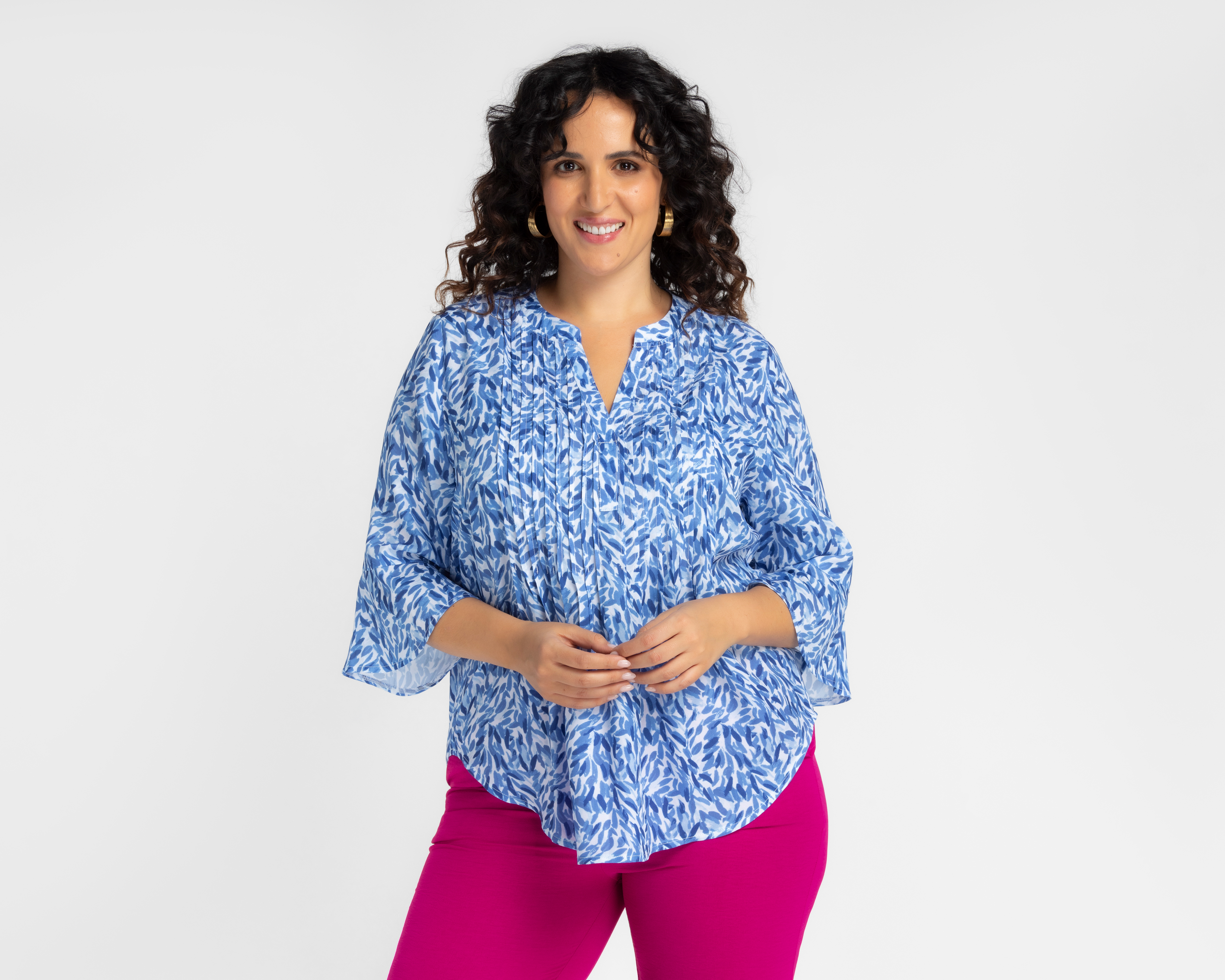 Foto 1 | Foto 1 | Blusa Lady Sun Azul para Mujer