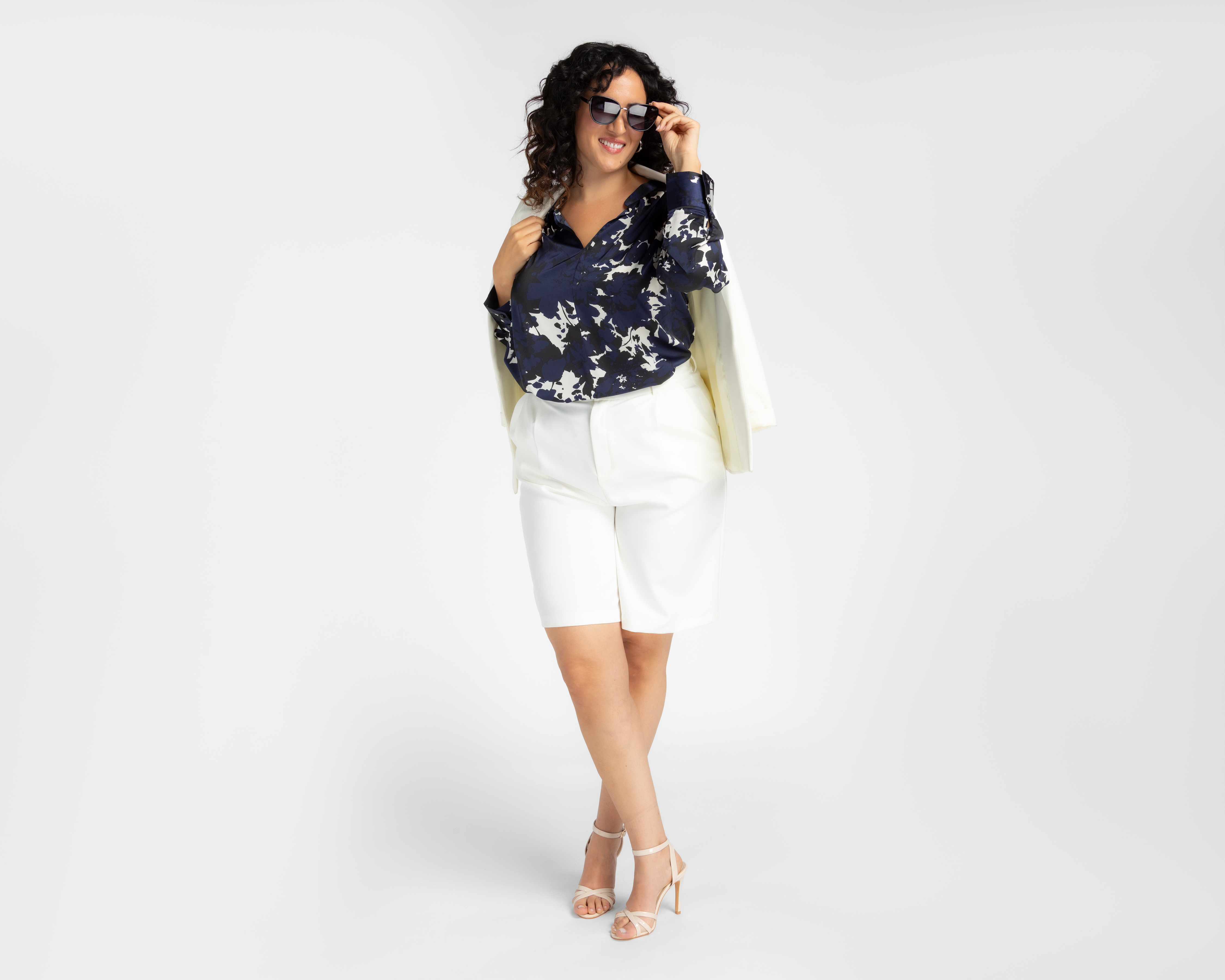 Foto 3 pulgar | Foto 2 | Blusa Lady Sun Manga Larga para Mujer