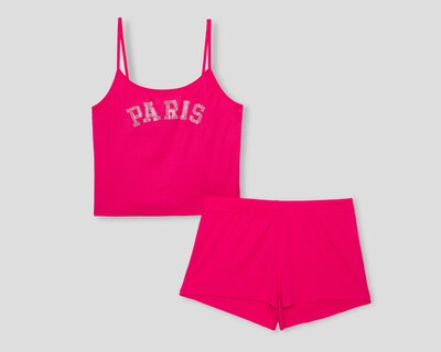 Foto 1 | Foto 1 | Pijama Paris Hilton para Mujer 2 Piezas