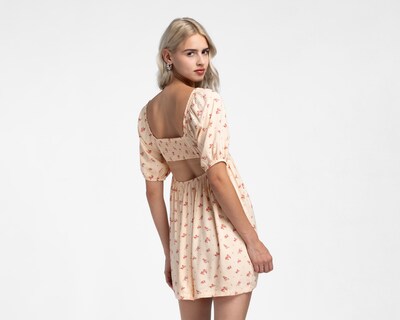 Foto 3 | Foto 3 | Vestido Casual American Eagle Estampado con Manga Corta Juvenil