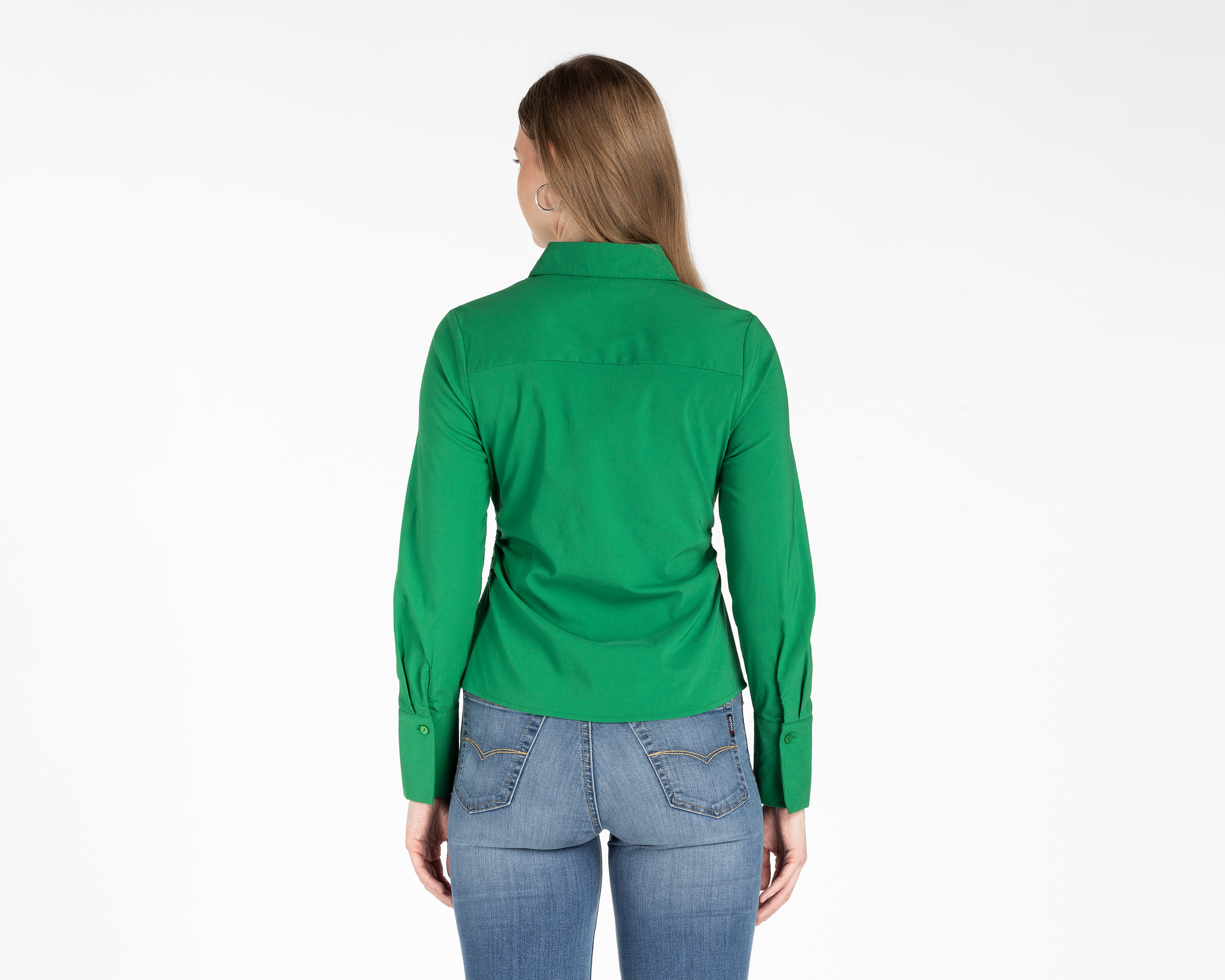 Foto 4 pulgar | Foto 3 | Blusa Sahara Verde para Mujer