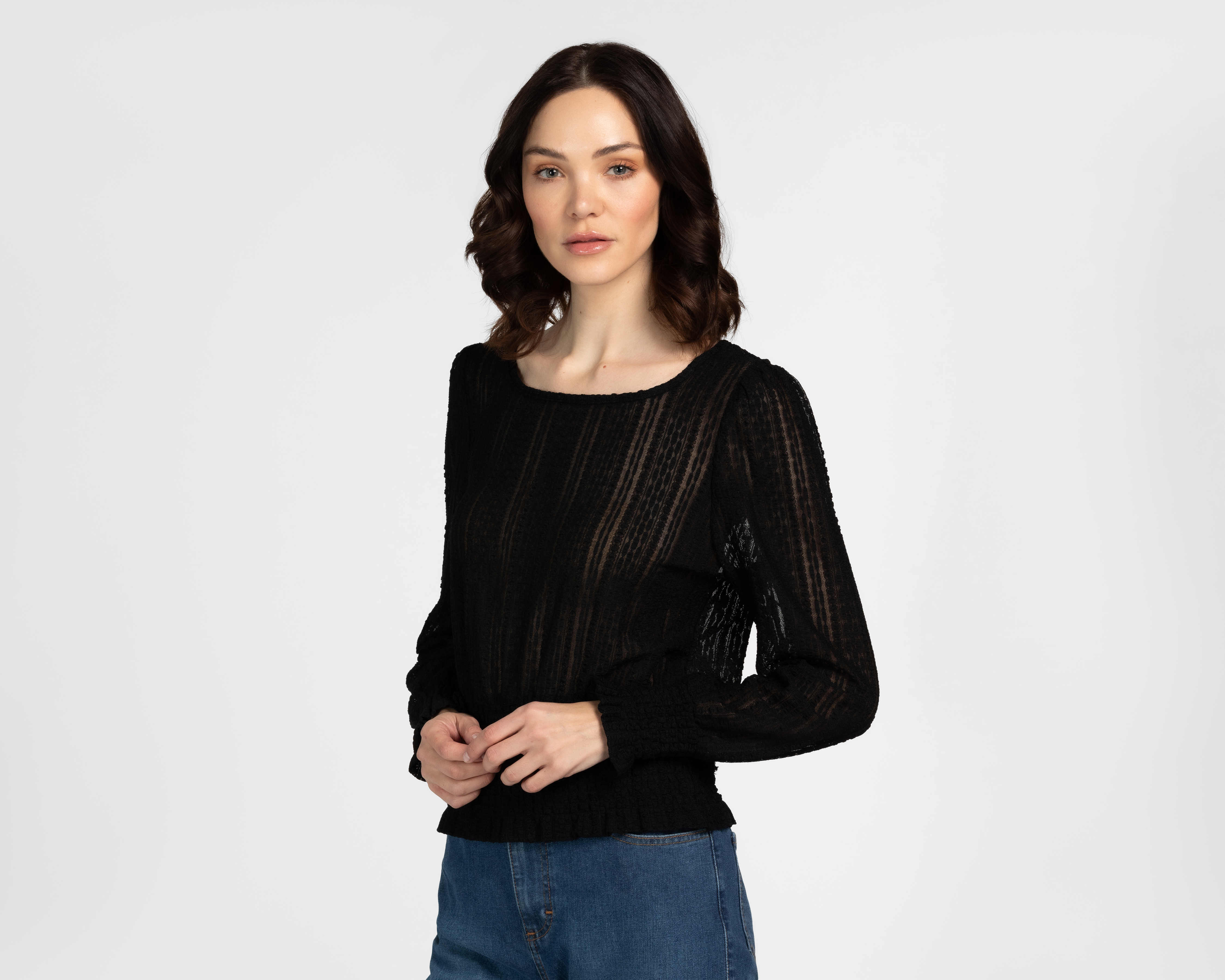 Foto 1 | Foto 1 | Blusa Jennifer Lopez Negra para Mujer