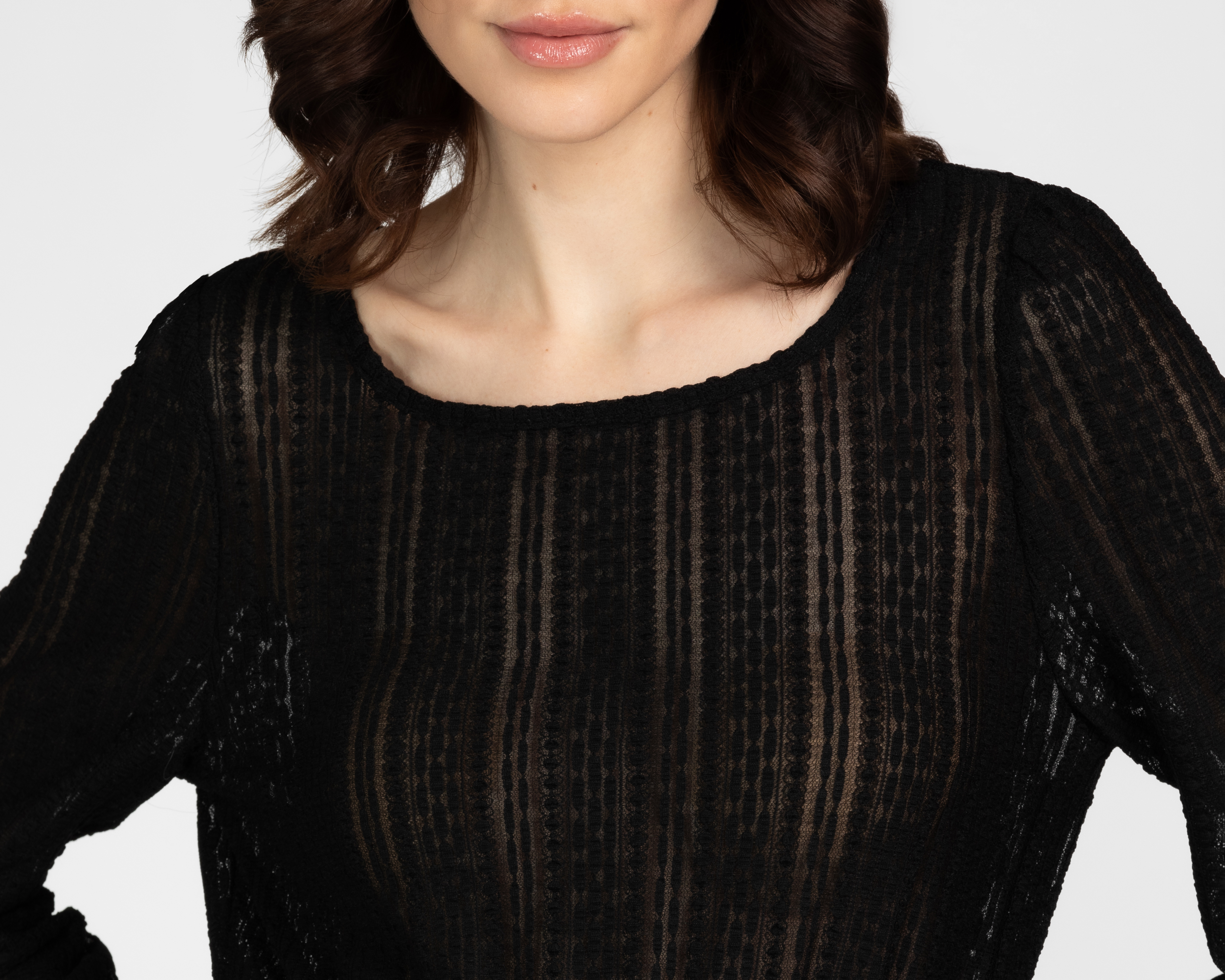 Foto 5 pulgar | Foto 4 | Blusa Jennifer Lopez Negra para Mujer