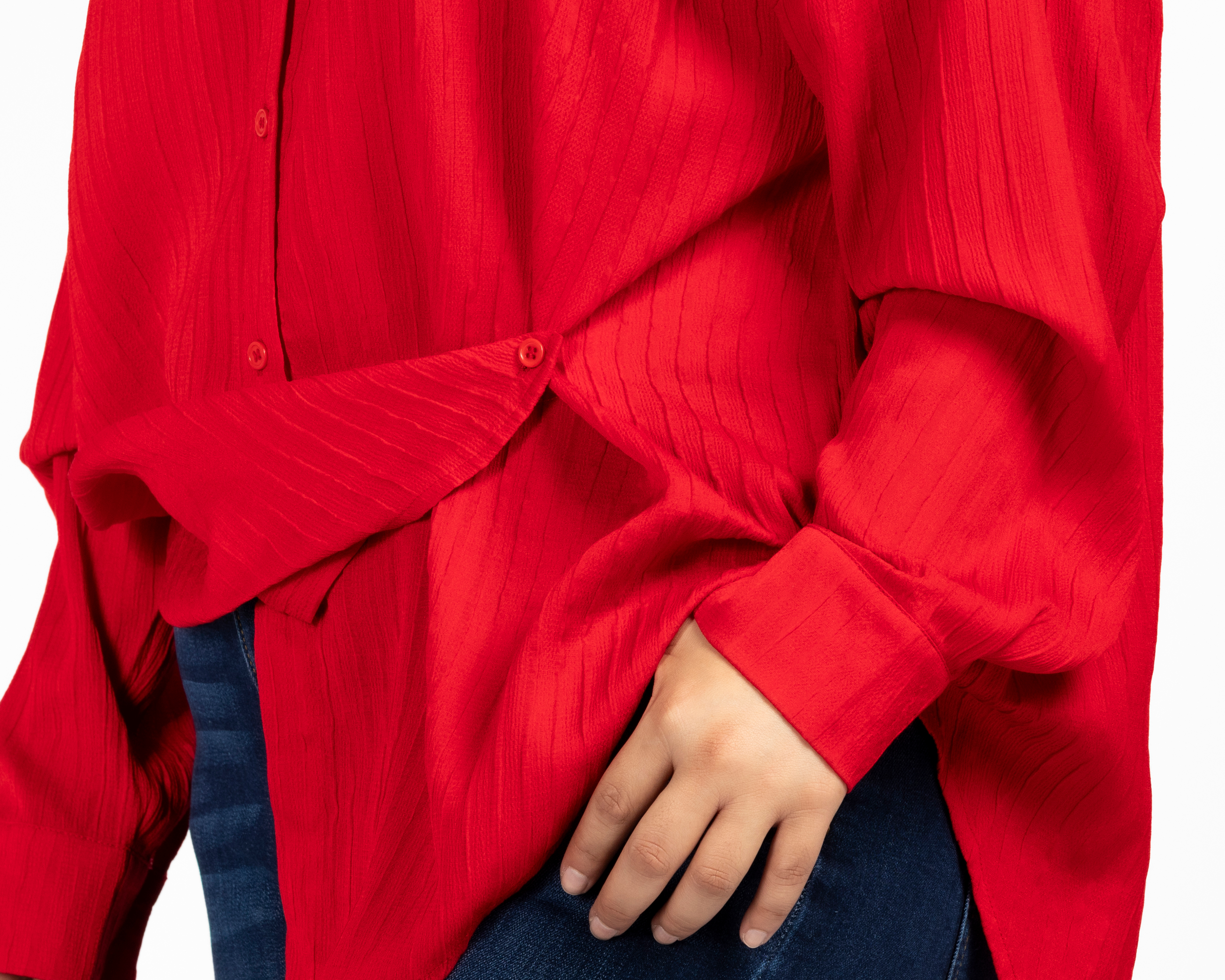 Foto 5 pulgar | Foto 4 | Blusa Manga Larga Sahara para Mujer