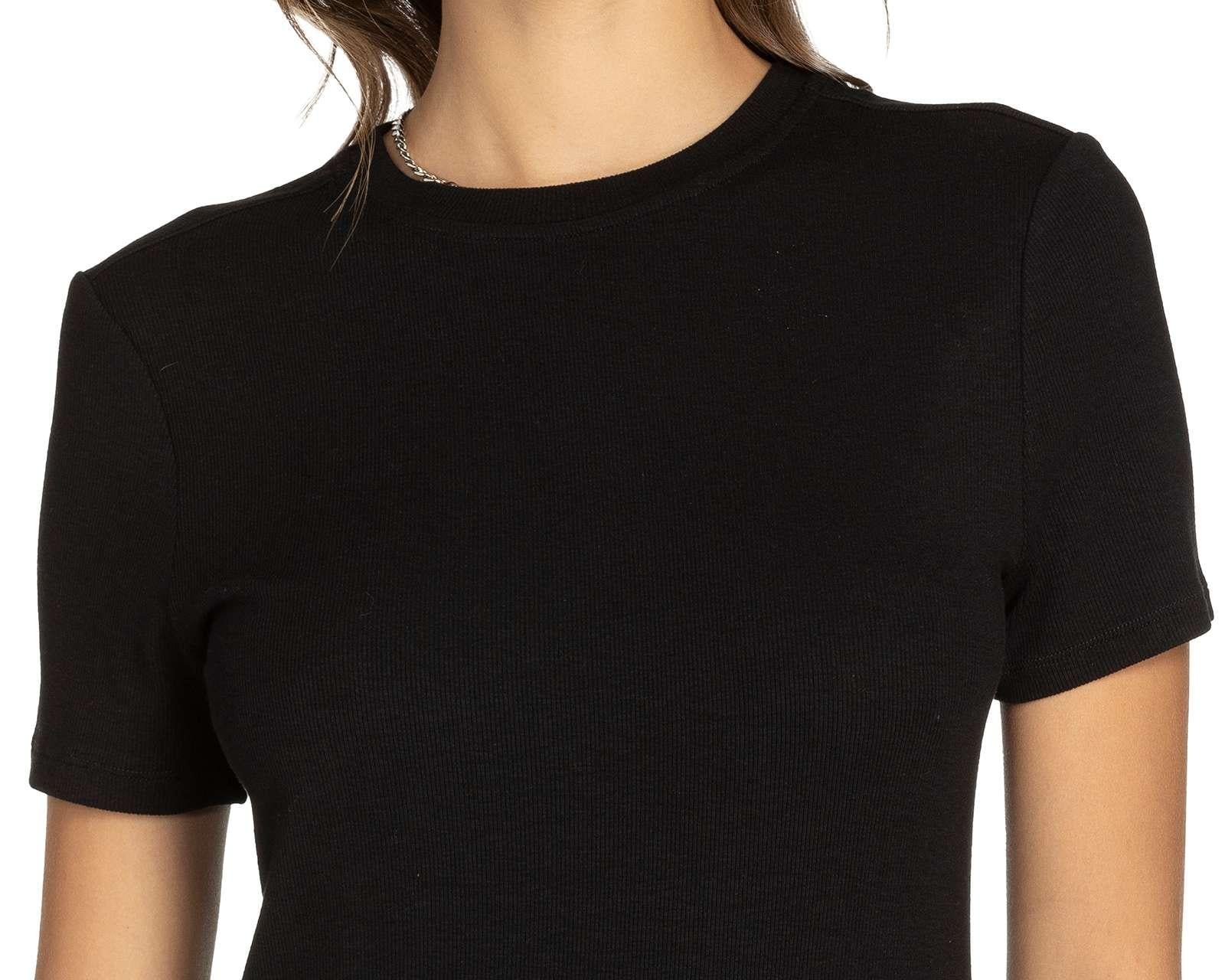 Foto 8 pulgar | Foto 7 | Playera Thinner Manga Corta con Cuello Redondo