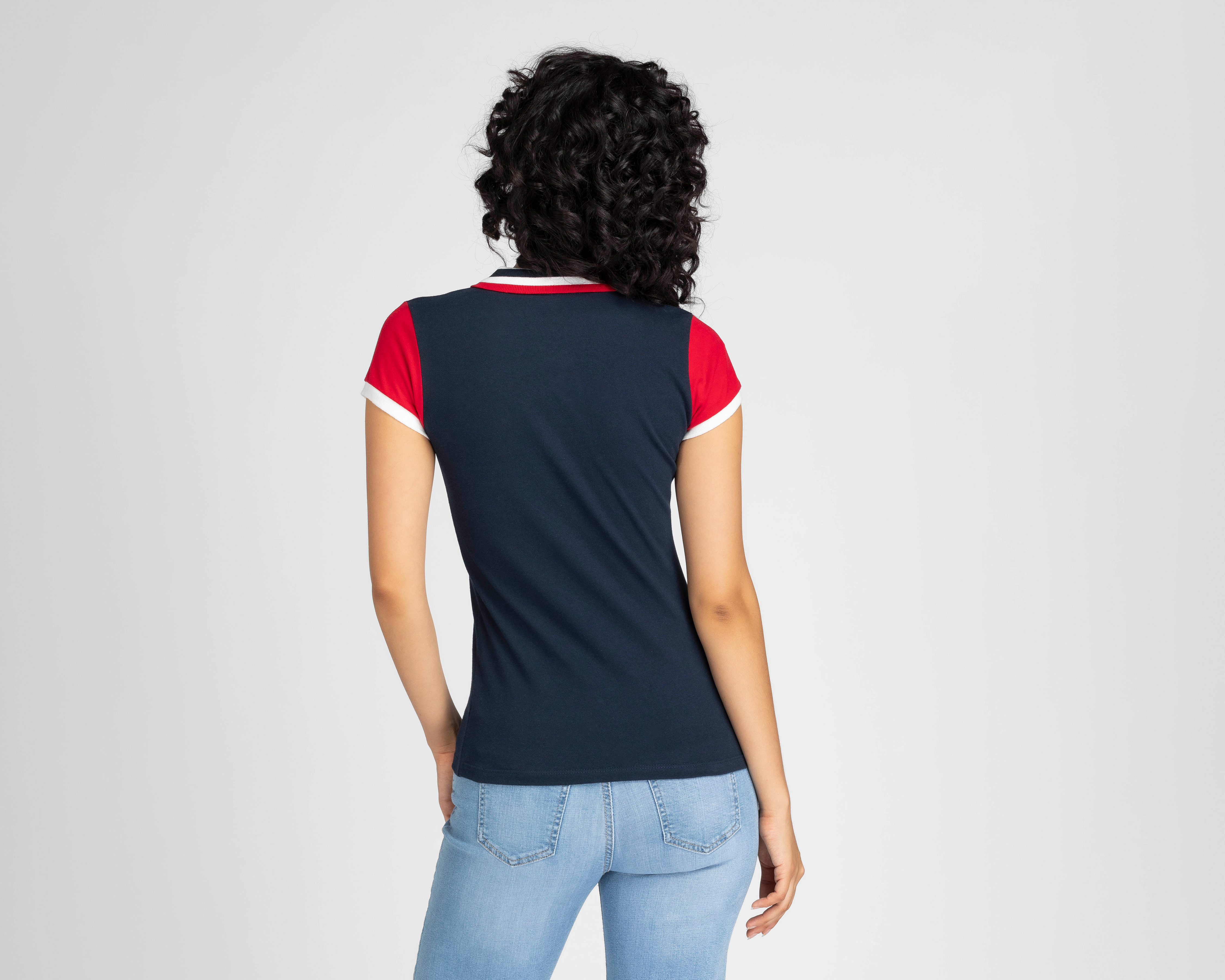 Foto 3 | Foto 3 | Playera York Team Polo Club Azul Manga Corta