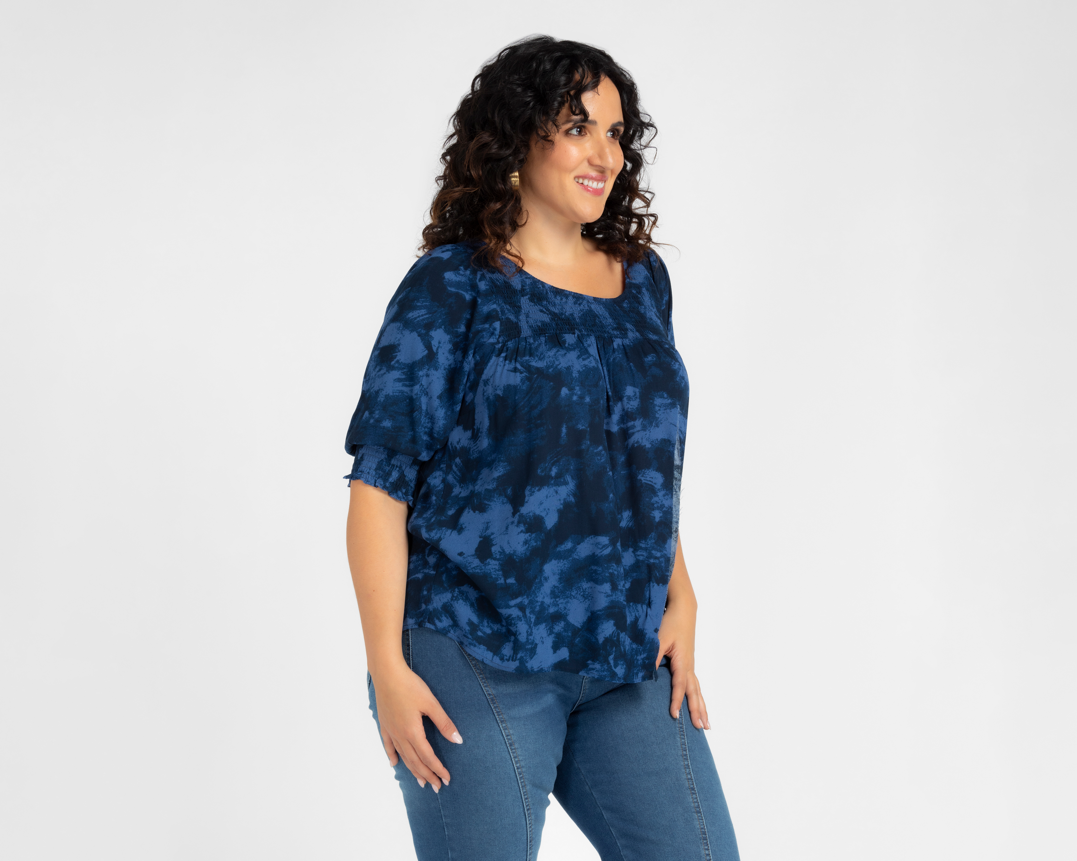 Foto 1 | Foto 1 | Blusa Lady Sun con Elástico para Mujer