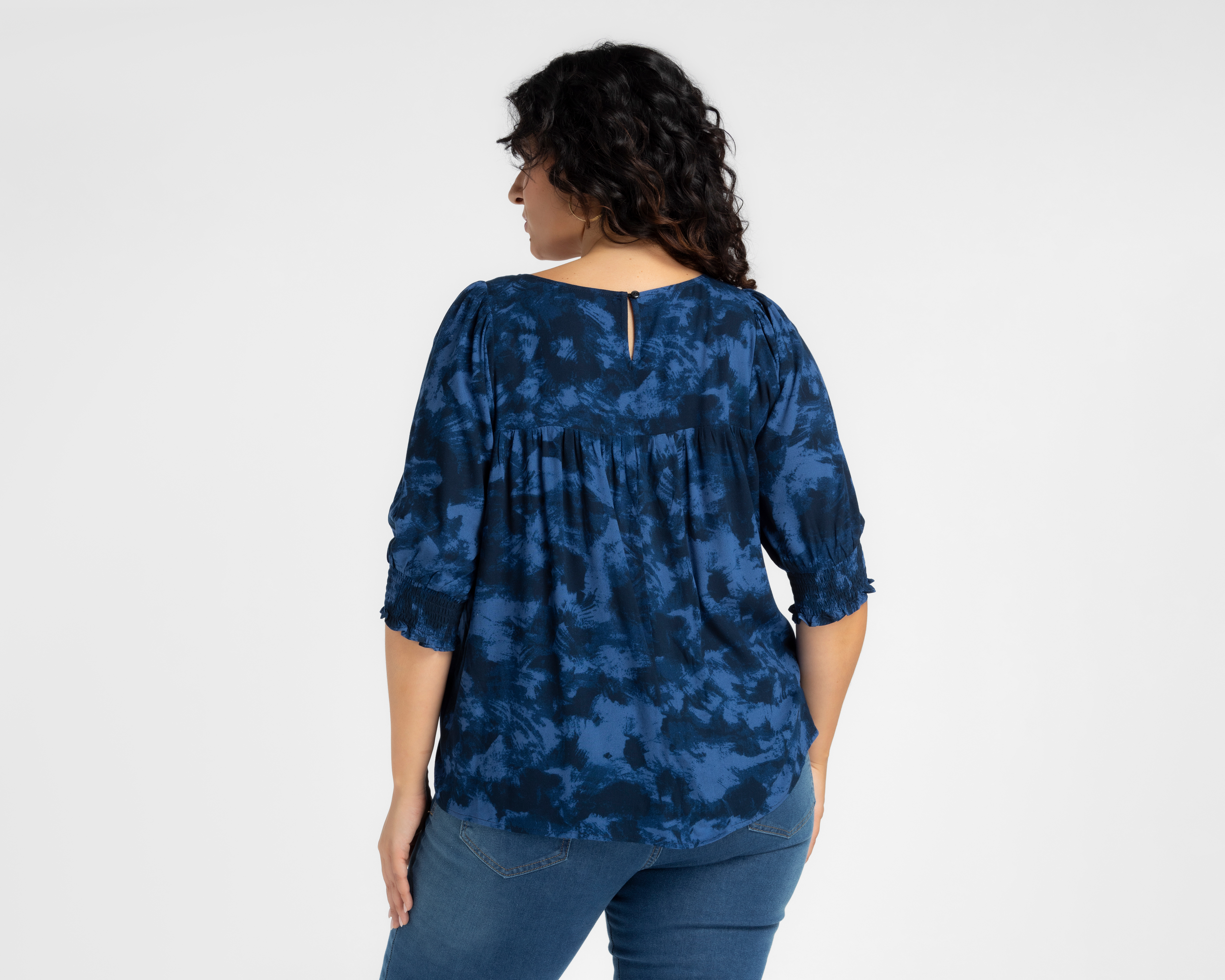 Foto 4 pulgar | Foto 3 | Blusa Lady Sun con Elástico para Mujer