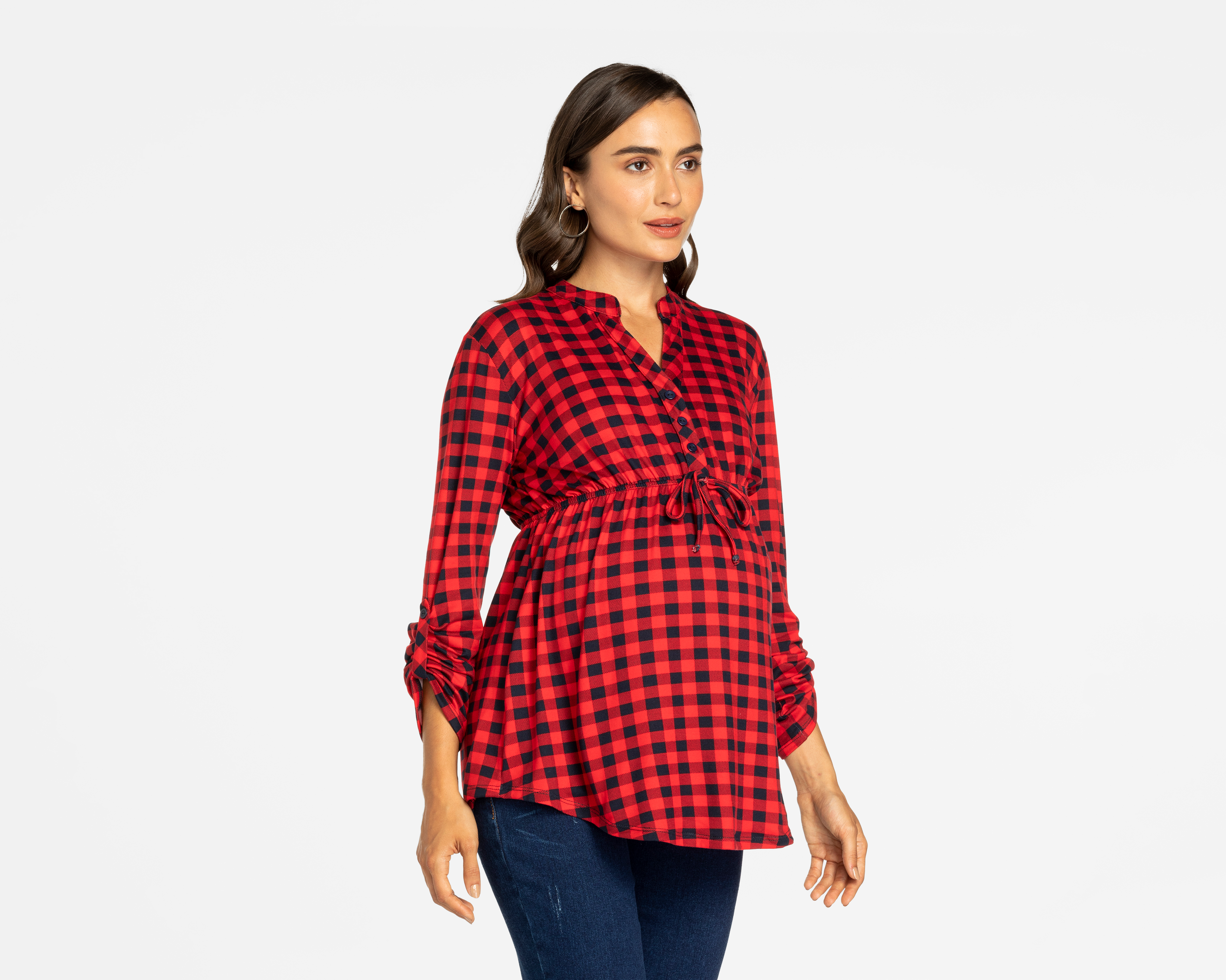 Playera de Maternidad Mamá Bella Manga Larga