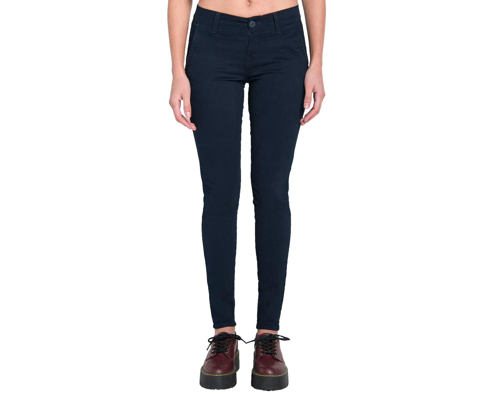 Pantalón de Gabardina Oggi Skinny para Mujer