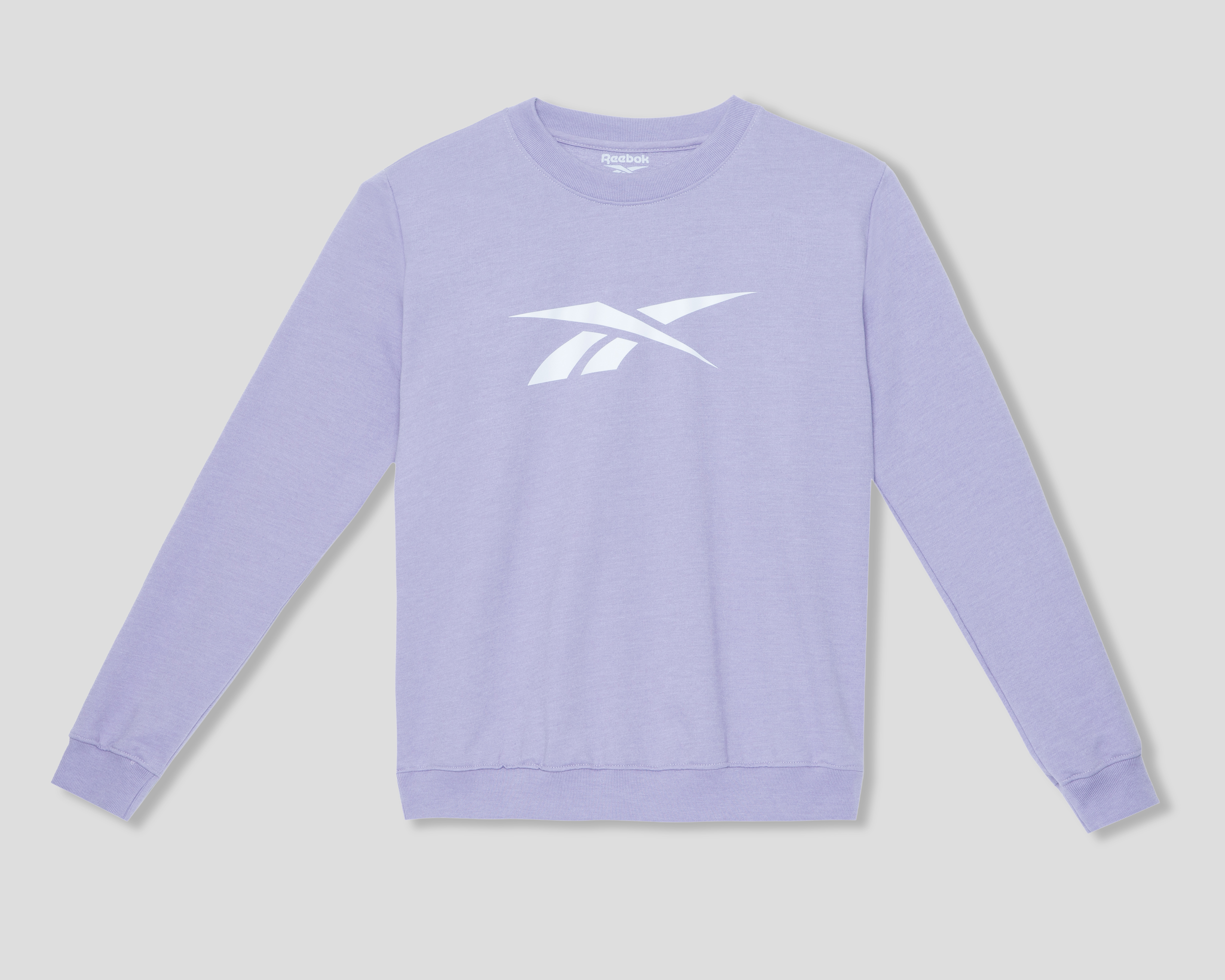 Foto 2 pulgar | Foto 1 | Sudadera Gris Reebok para Mujer